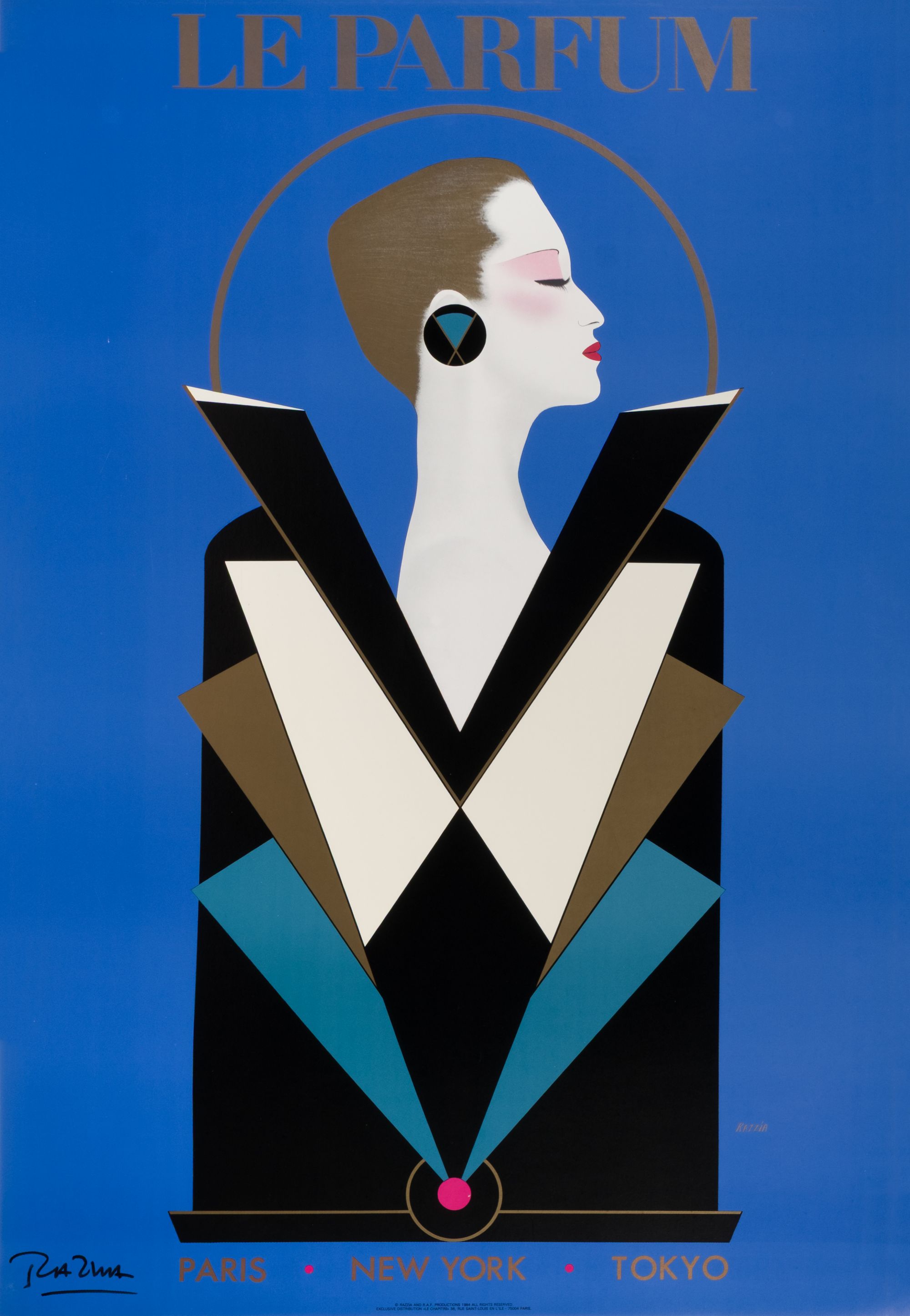 Contemporary French Advertising Poster 'Le Parfum'