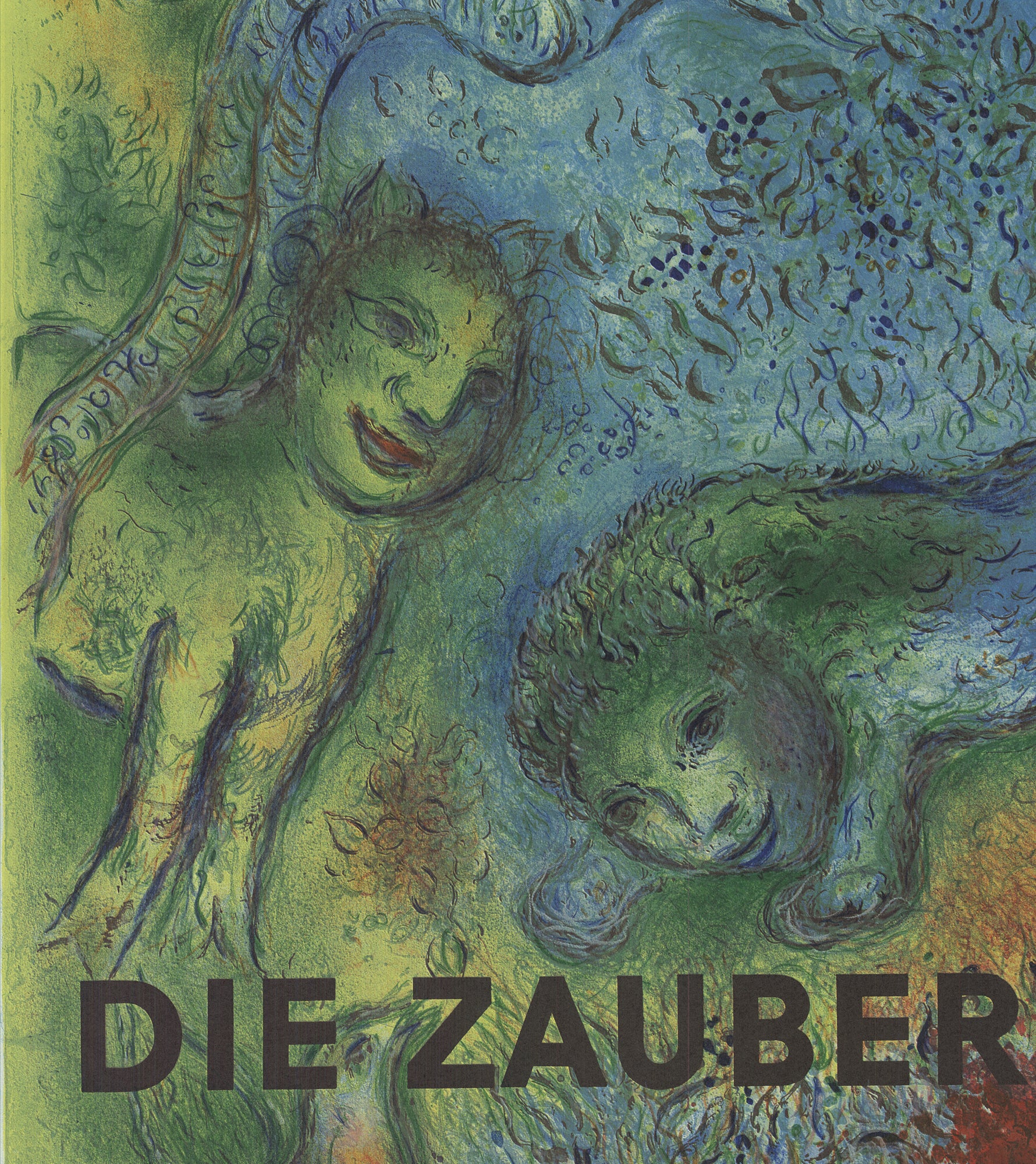 Marc Chagall - The Magic Flute (Die Zauberflote) 1973