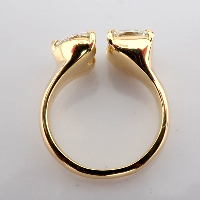 Cushion Cut Lab-Grown Diamond Ring - 3.77 Total Carat (IGI Certified)