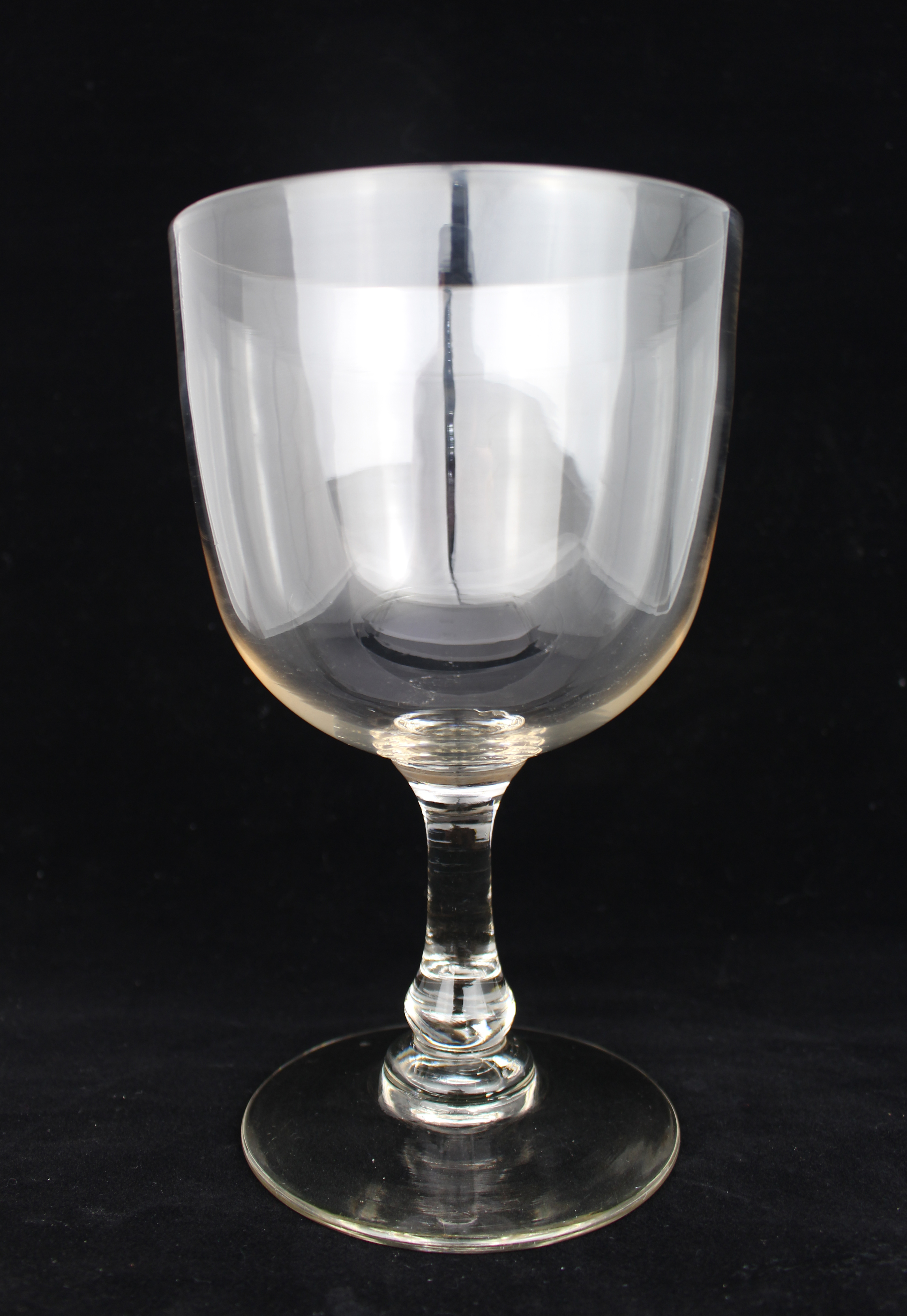 Antique 19th c. Glass Footed Goblet