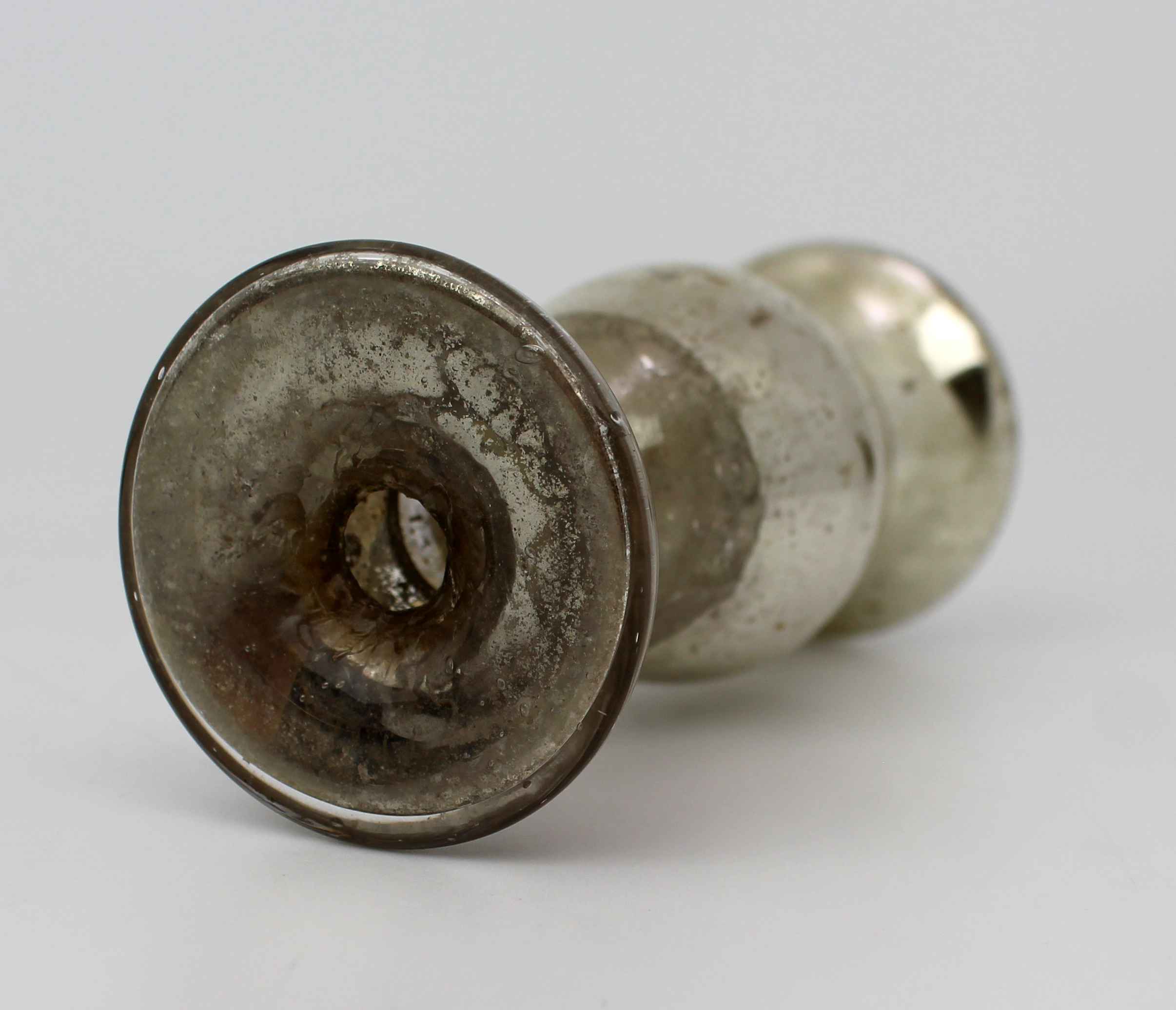 Small 19th Century Mercury Glass Vase