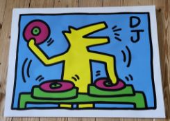 After Keith Haring 'DJ''