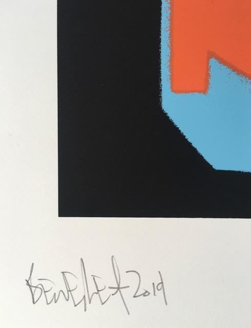 BEN EINE (b.1970) ‘SEX’ Three ways, Circus Shutter Font -Signed, limited edition, screen print, 2014