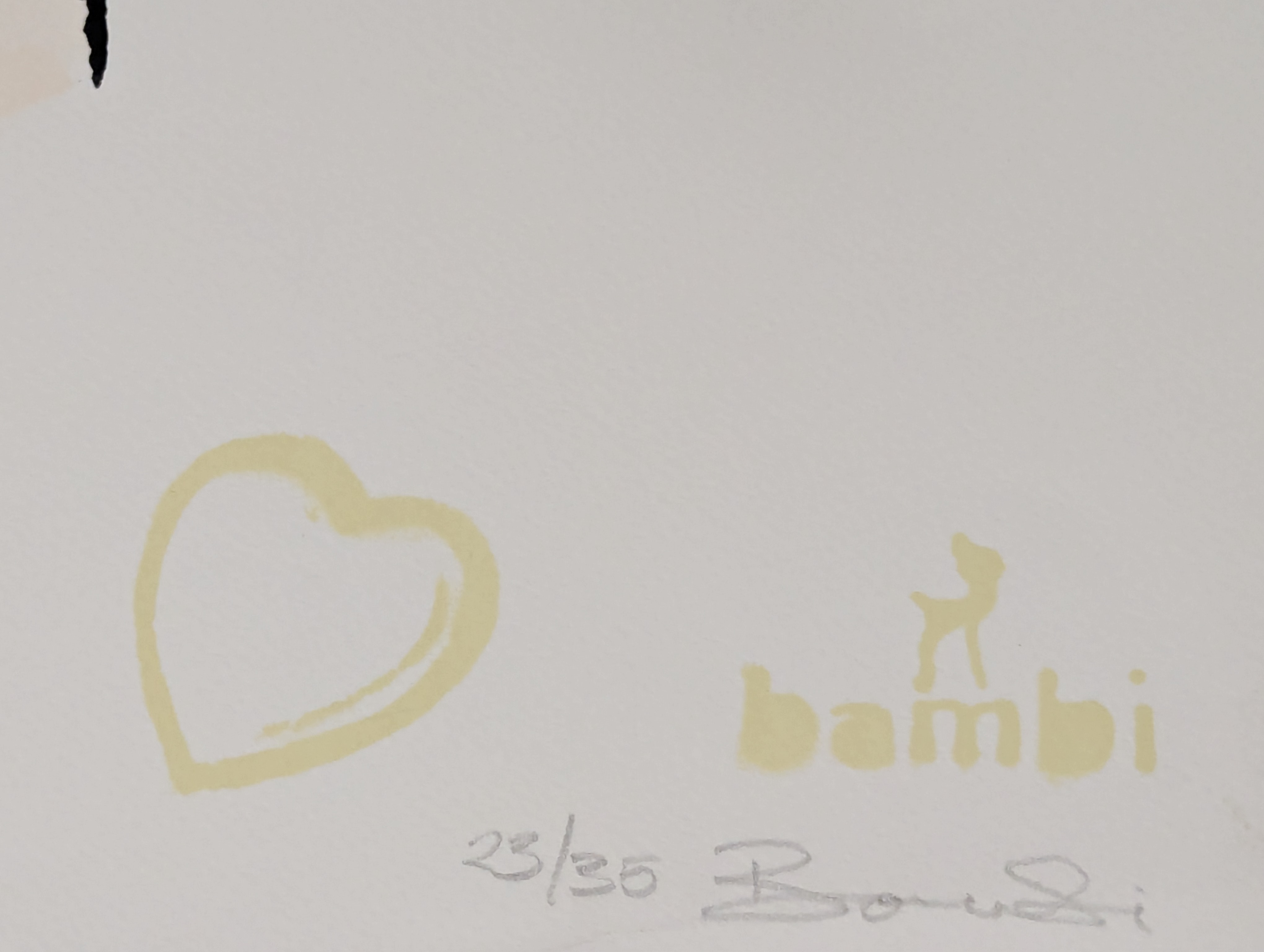 BAMBI (b.1982) Amy Jade (Red) Screenprint, Hand Finished, Titled, Signed, COA, Editioned, 2015