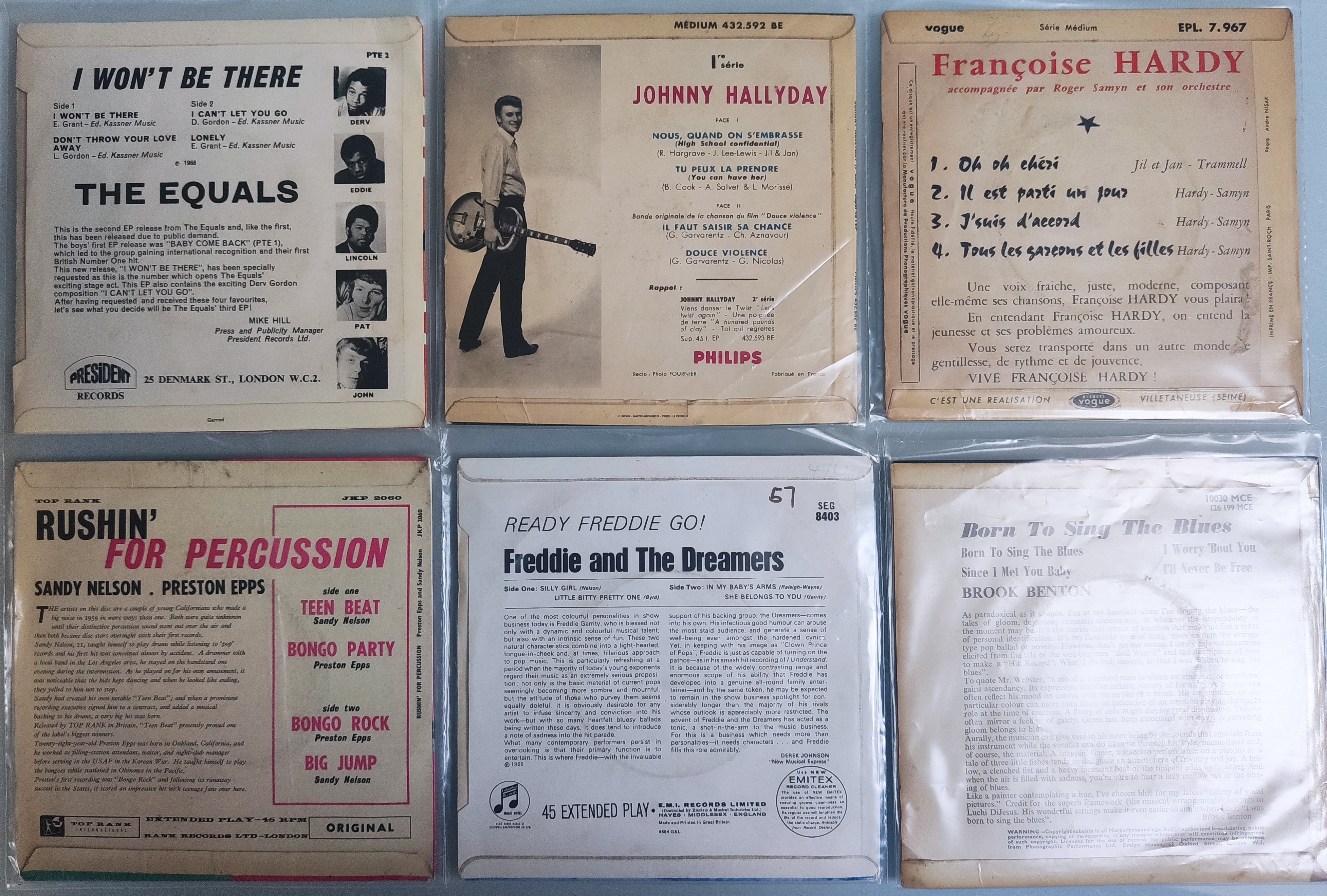 A Rare Collection of 30 x 7" EPs From 60s 70s.
