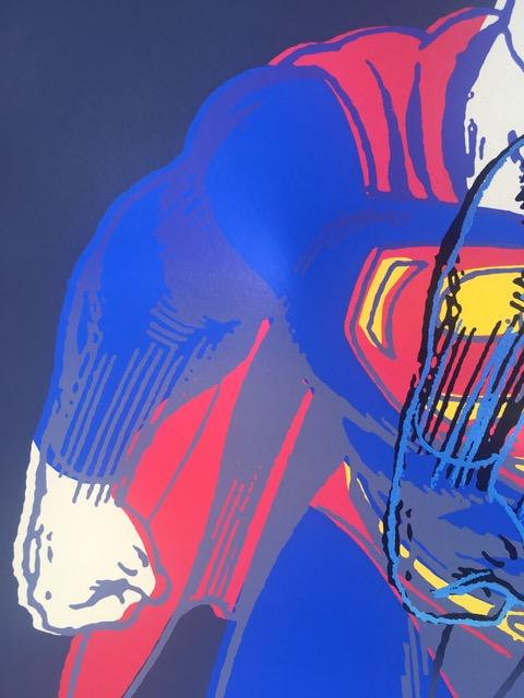 Andy Warhol (1928-87) ‘Superman’ F. & S. II.260 Screenprint In Colours With Diamond Dust, 1985