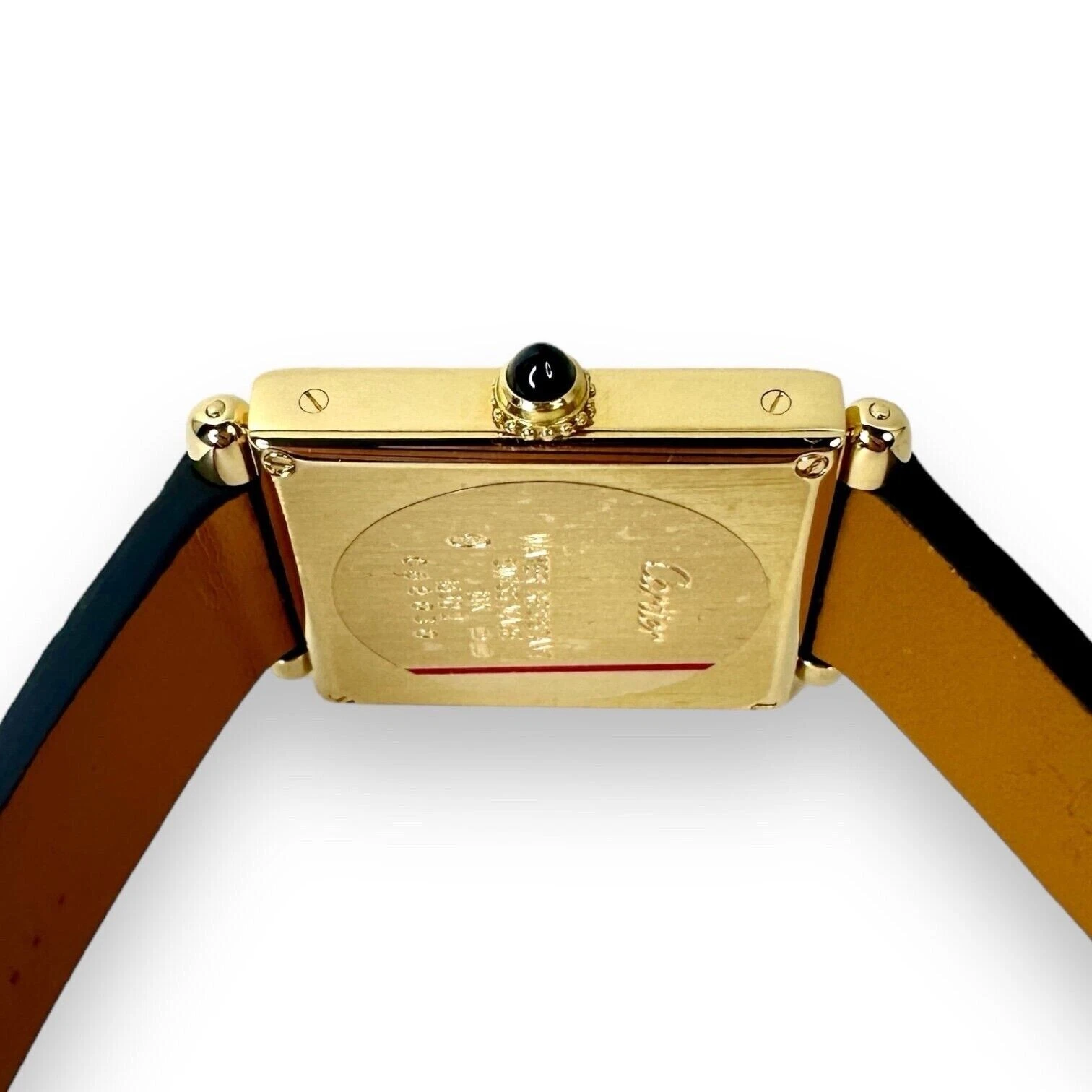Cartier Tank Obus 16302 18k Yellow Gold 24.5mm Box With Papers