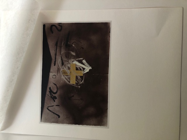 Antoni Tapies (1923-2012) Rare Numbered Lithograph 1982