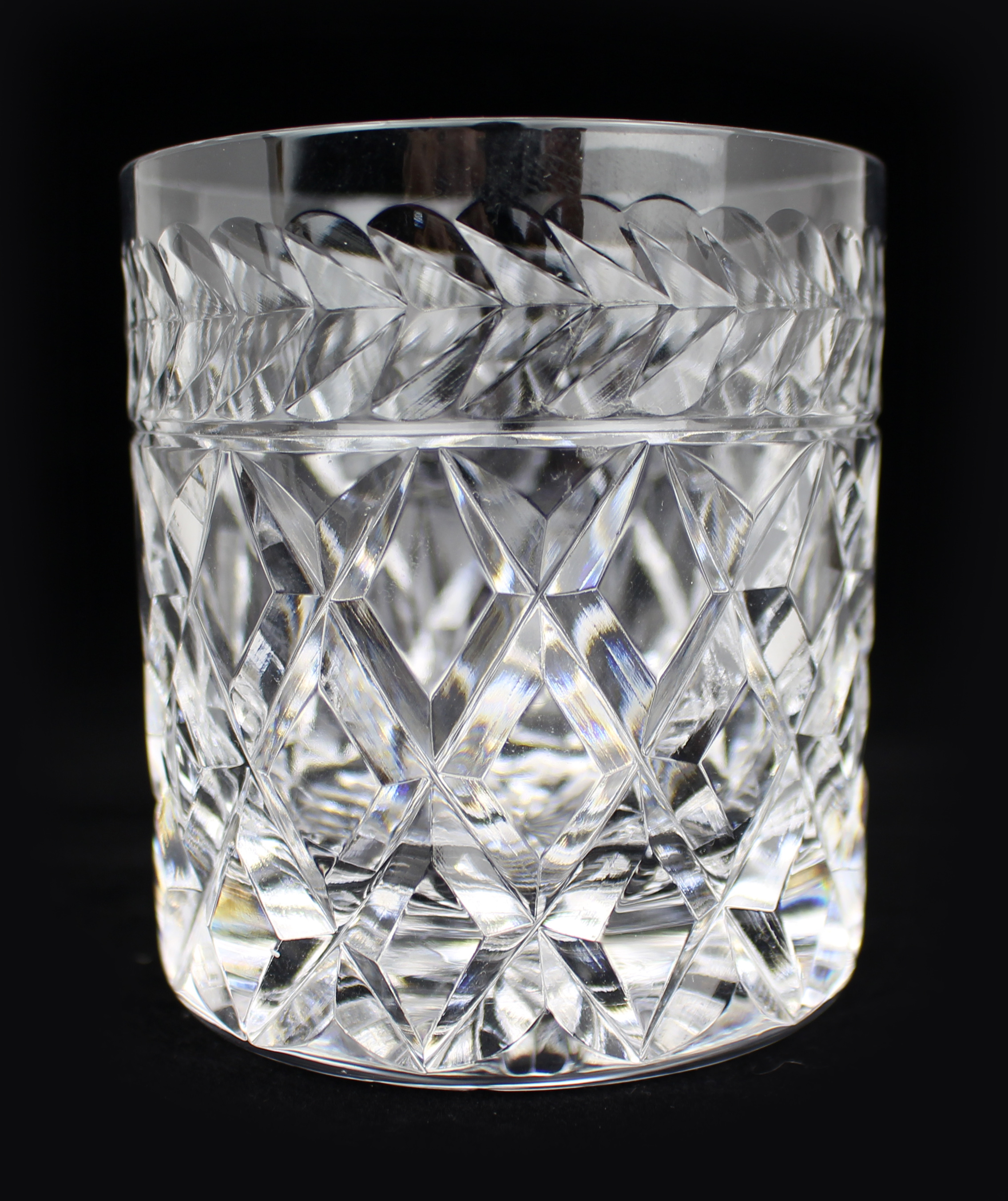 Set of 6 Stuart Cheltenham Cut Glass SmallTumblers