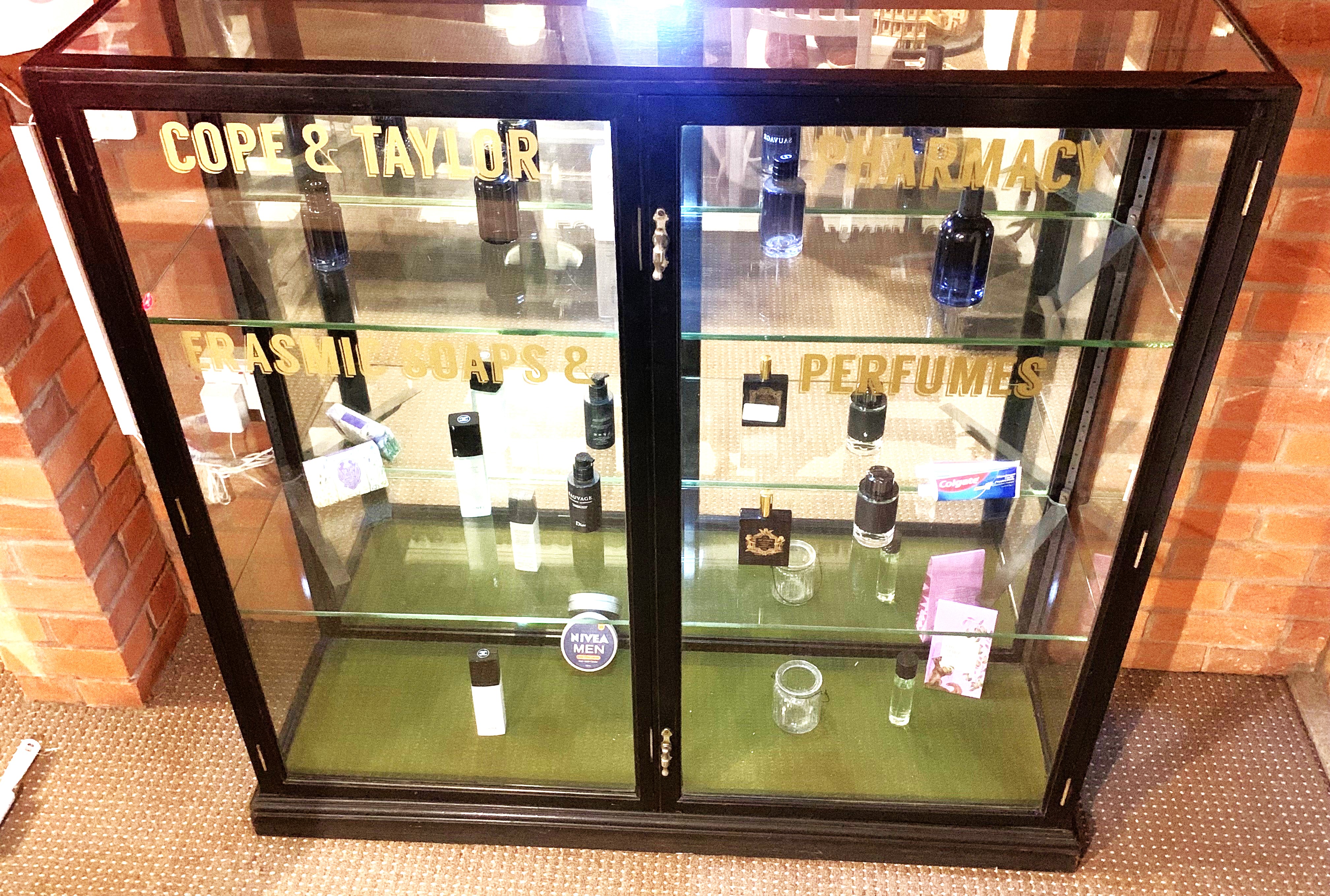 A Superb Example of Victorian Commercial Display The Cope & Taylor Pharmacy Cabinet London