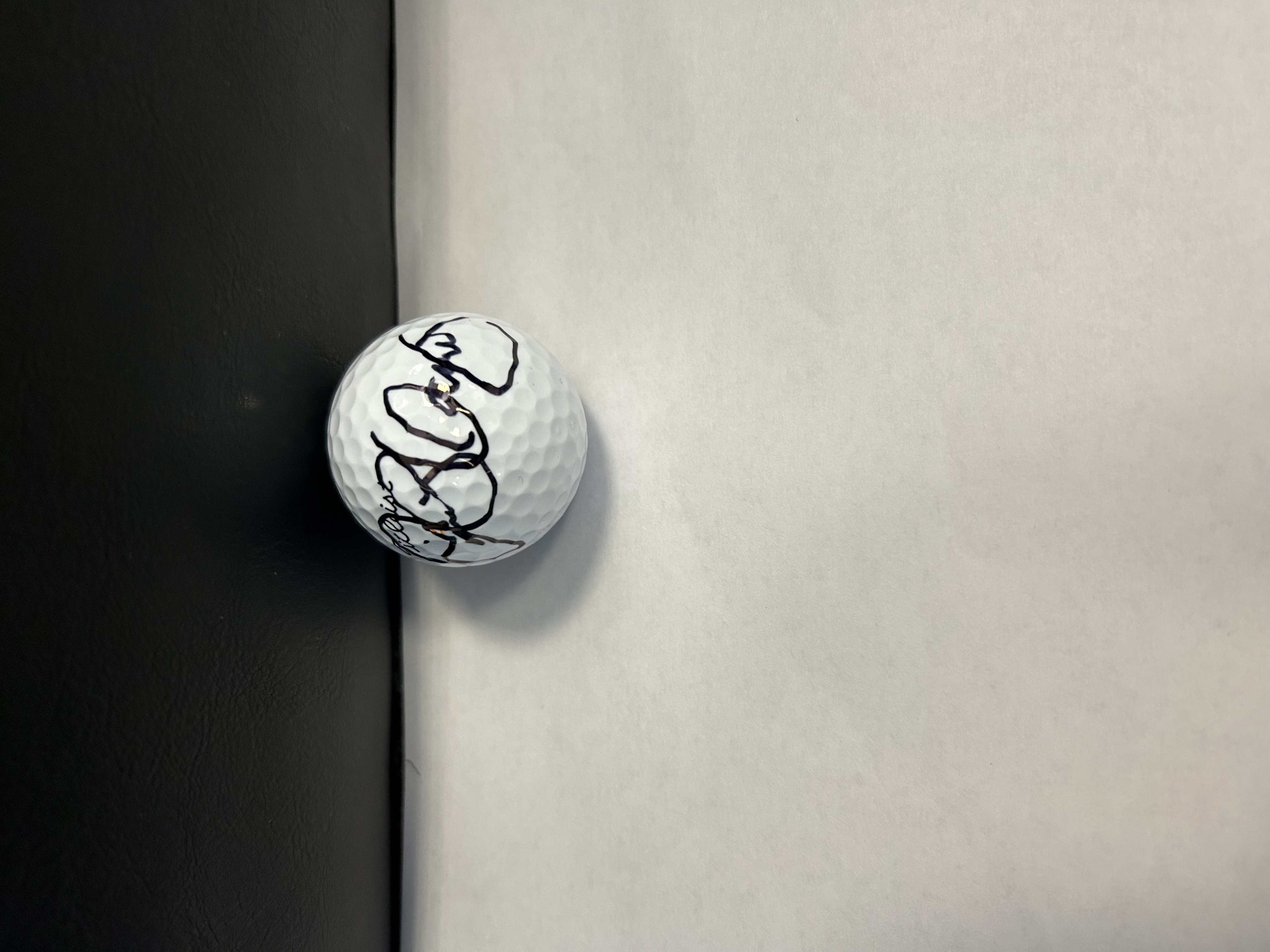 Rory Mcilroy Signed Golf Ball