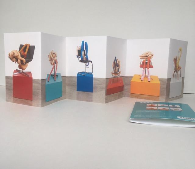 Sarah Lucas (b 1962) ‘Bunny Series’, Concertina Postcard Book, Happy Gas Exhibition, Discontinued 23