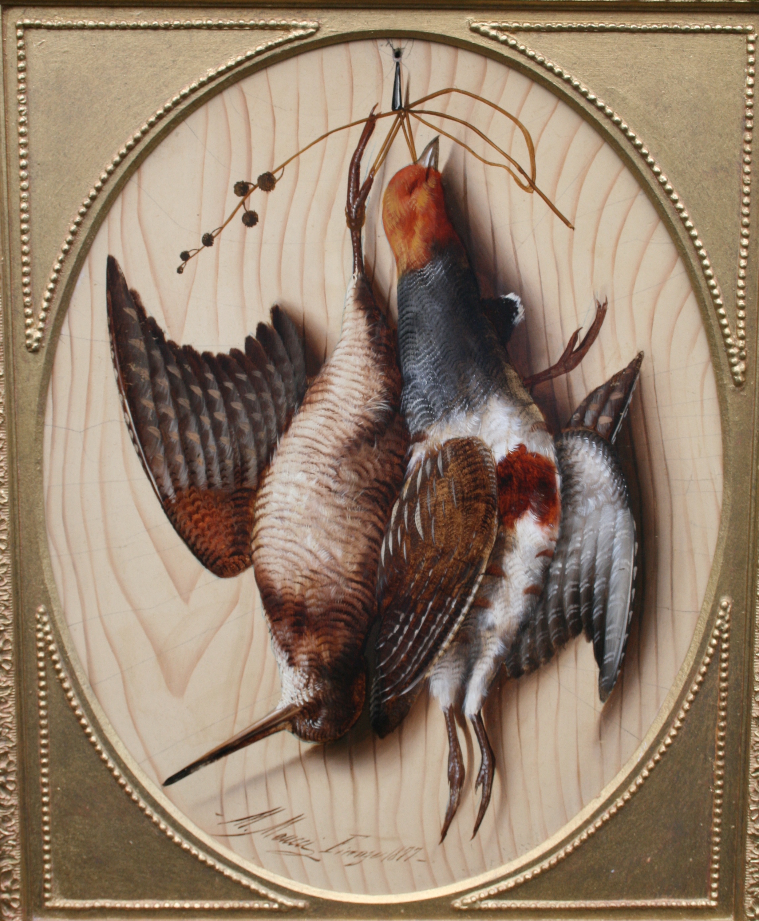 Trompe l’oeil by Michelangelo Meucci (Italian, 1840–1890)