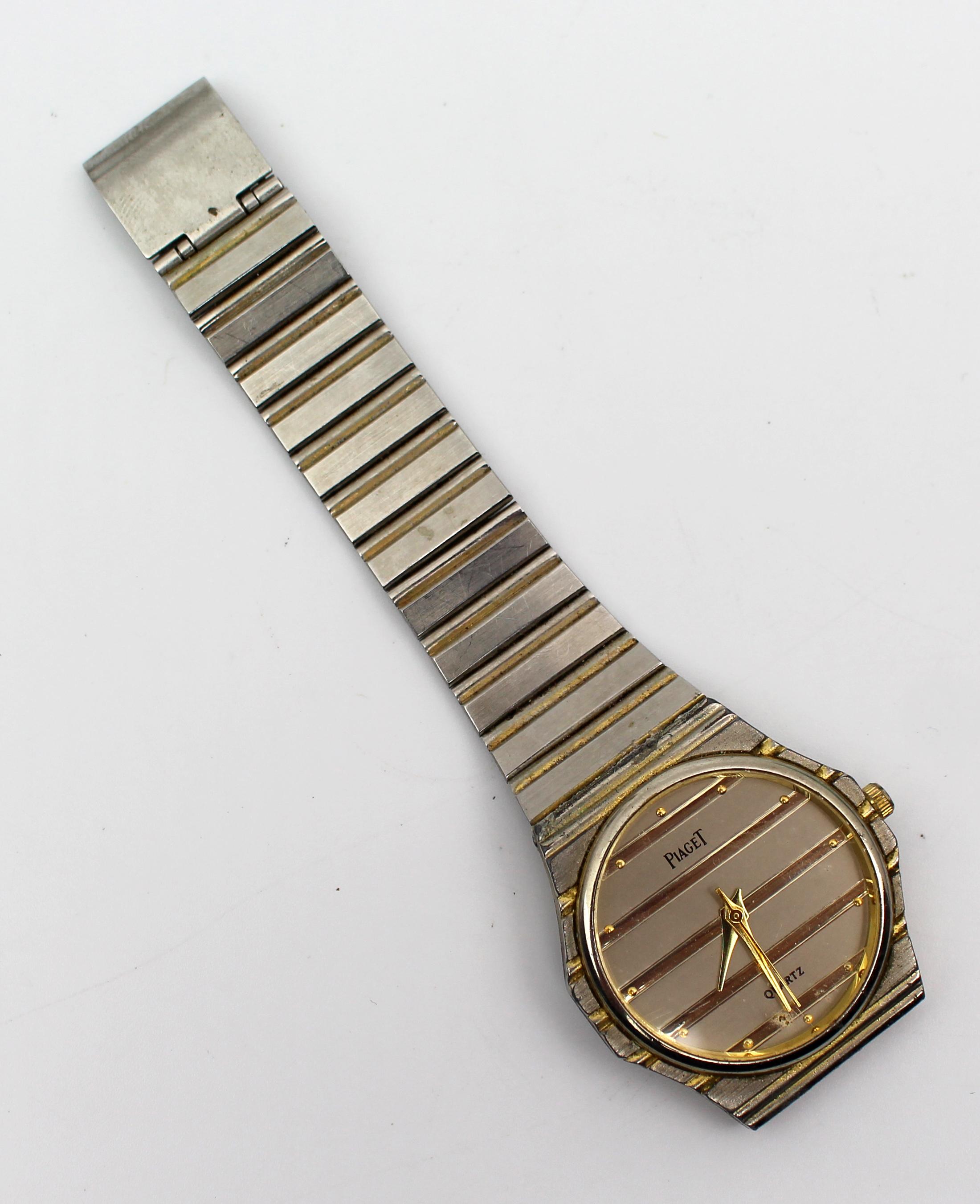 Piaget Quartz Two-Tone Wristwatch – For Repair or Restoration