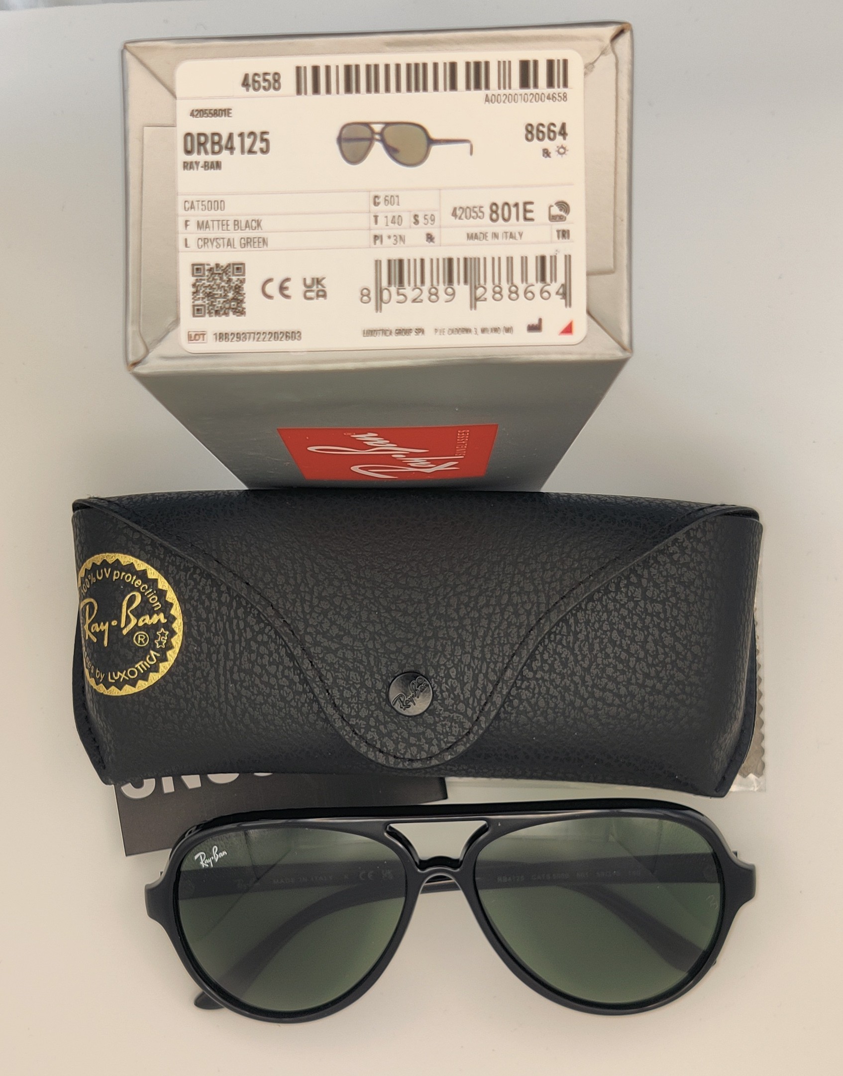 Ray Ban Sunglasses ORB4125 601 *3P