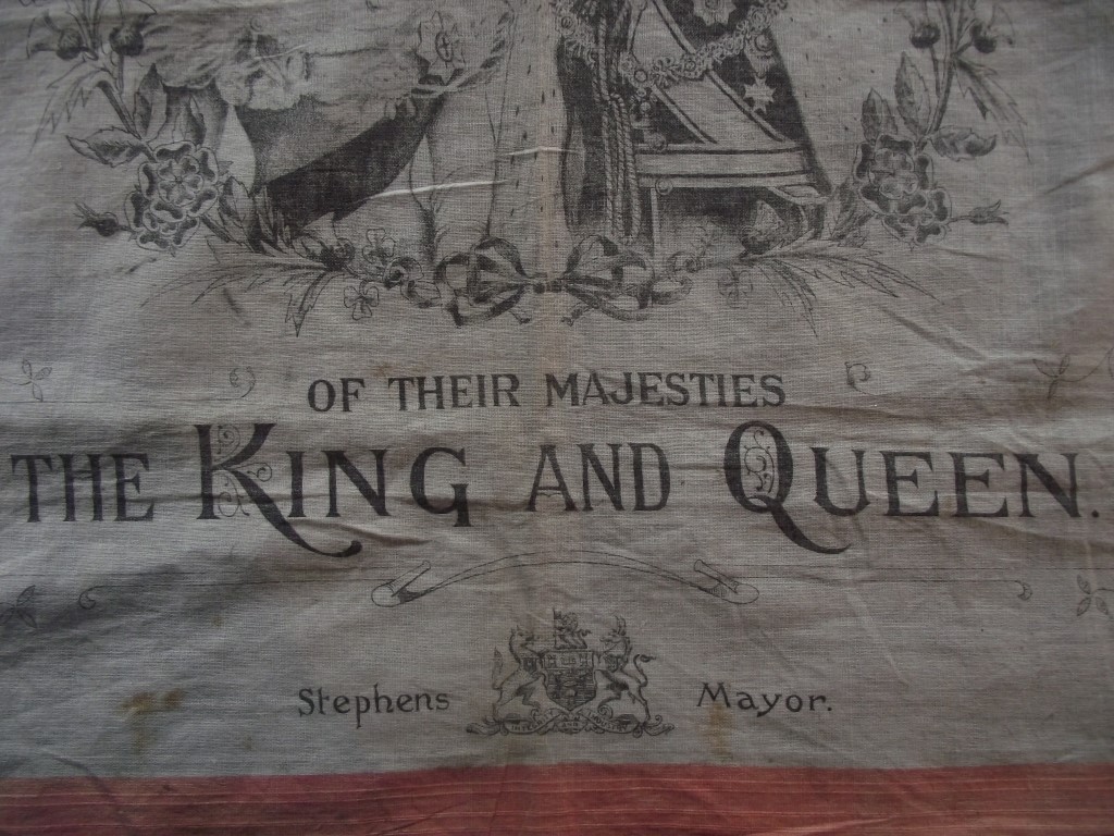 Commemorative Handkerchief - Royal Visit To Salford July 13th 1905