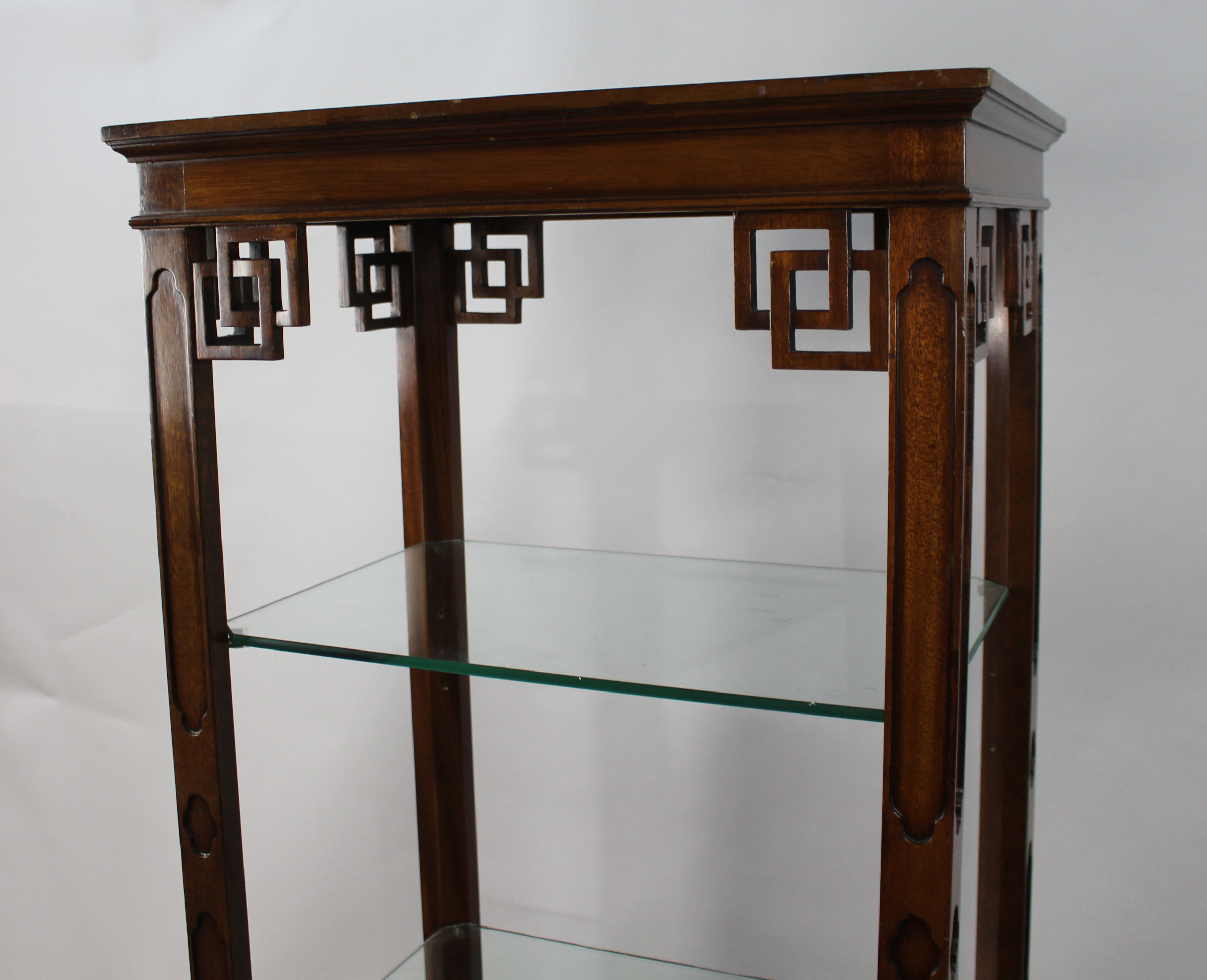 Vintage Mahogany Shelves