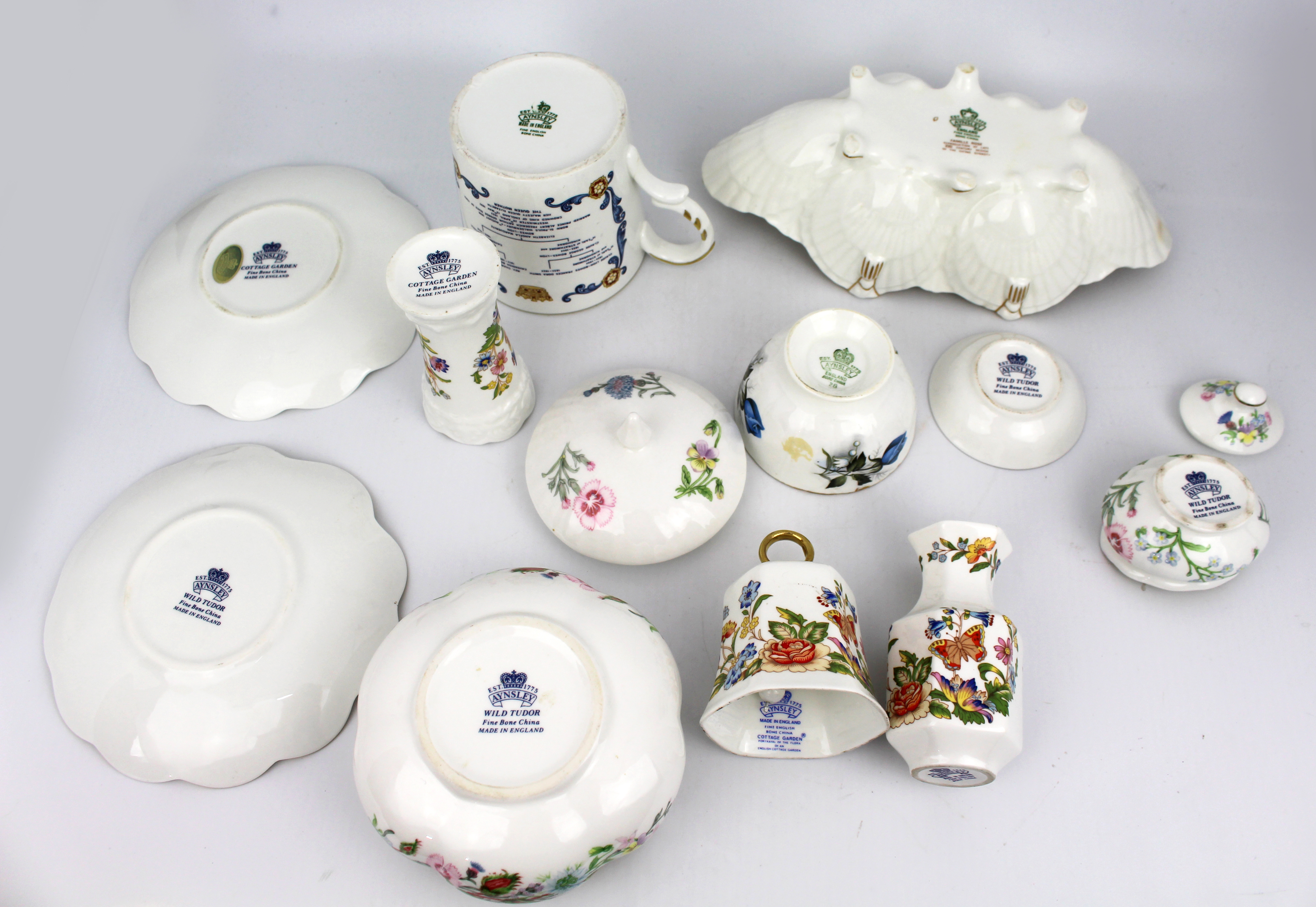 Collection of 11 Pieces of Aynsley