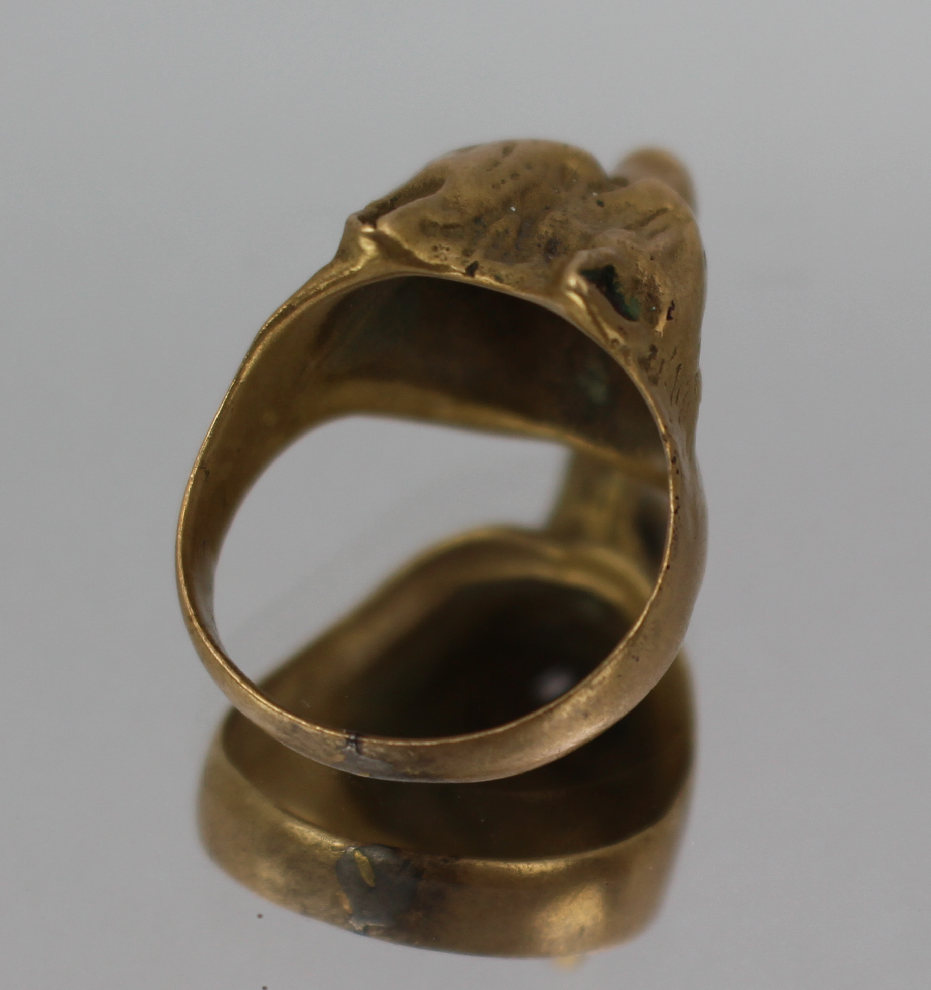 Vintage Wolf Head Ring