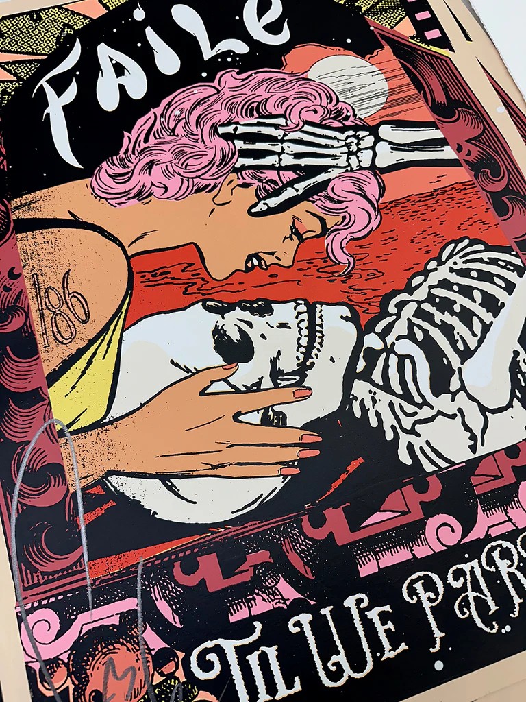 Faile (b 1975 & 76) ‘We Belong Together’ Til We Part, Screenprint, Limited Edition, Signed, 2024.