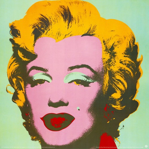 Very Rare Large 'Marilyn' After Andy Warhol 1976 Original.