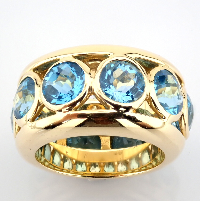 Natural Diamond 14K Yellow Gold Ring