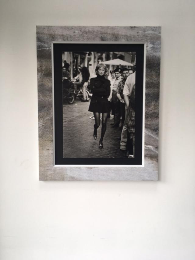 Kate Moss, Peter Lindbergh (b 1944-2019) Rome, 1995, Framed B and W, Photo