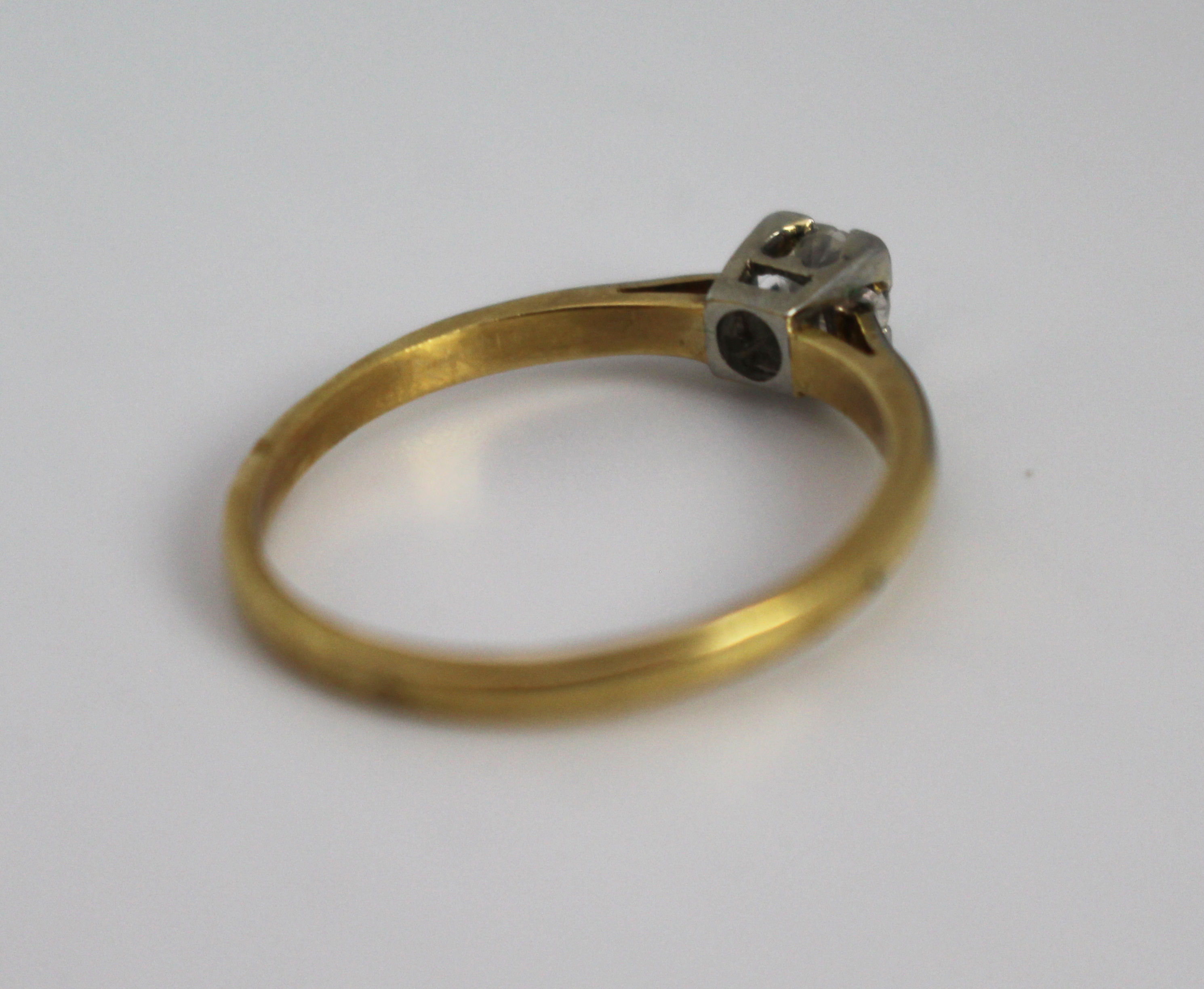 Diamond Solitaire Ring 0.21 Carat