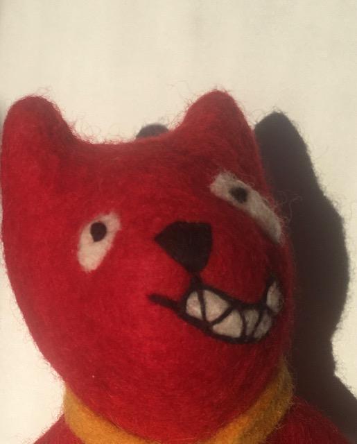 Grayson Perry RA (b ) Red Alan Measles Stuffed Toy Collectible Grayson Perry RA Royal Academy, 2004