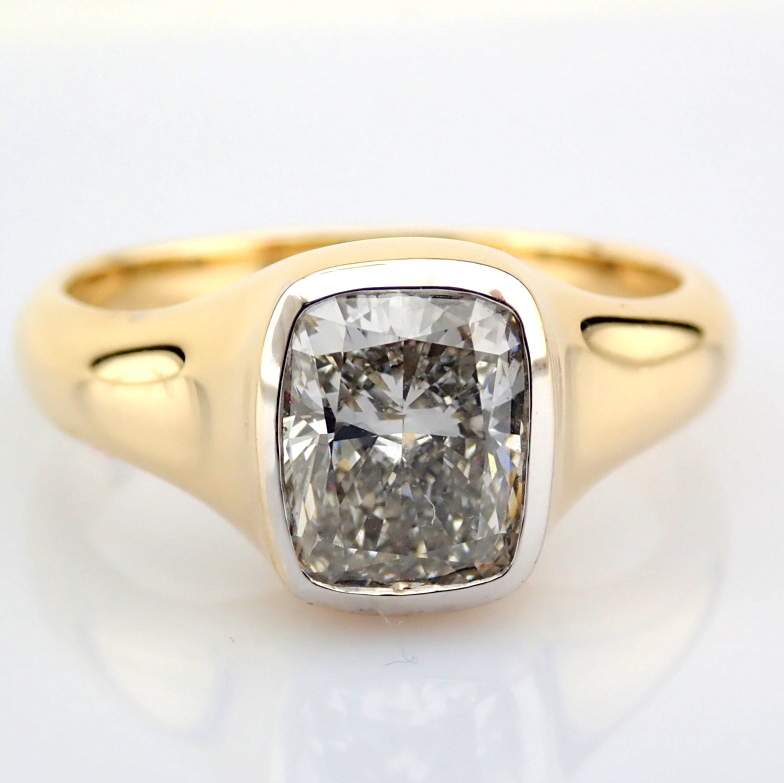 Cushion Cut Lab-Grown Diamond Ring - 1.43 Total Carat (IGI Certified)