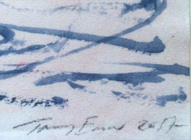 Tracey Emin (b1963) "I Thought About You Deeply More Than You Know", Silk Print, Framed, 2017