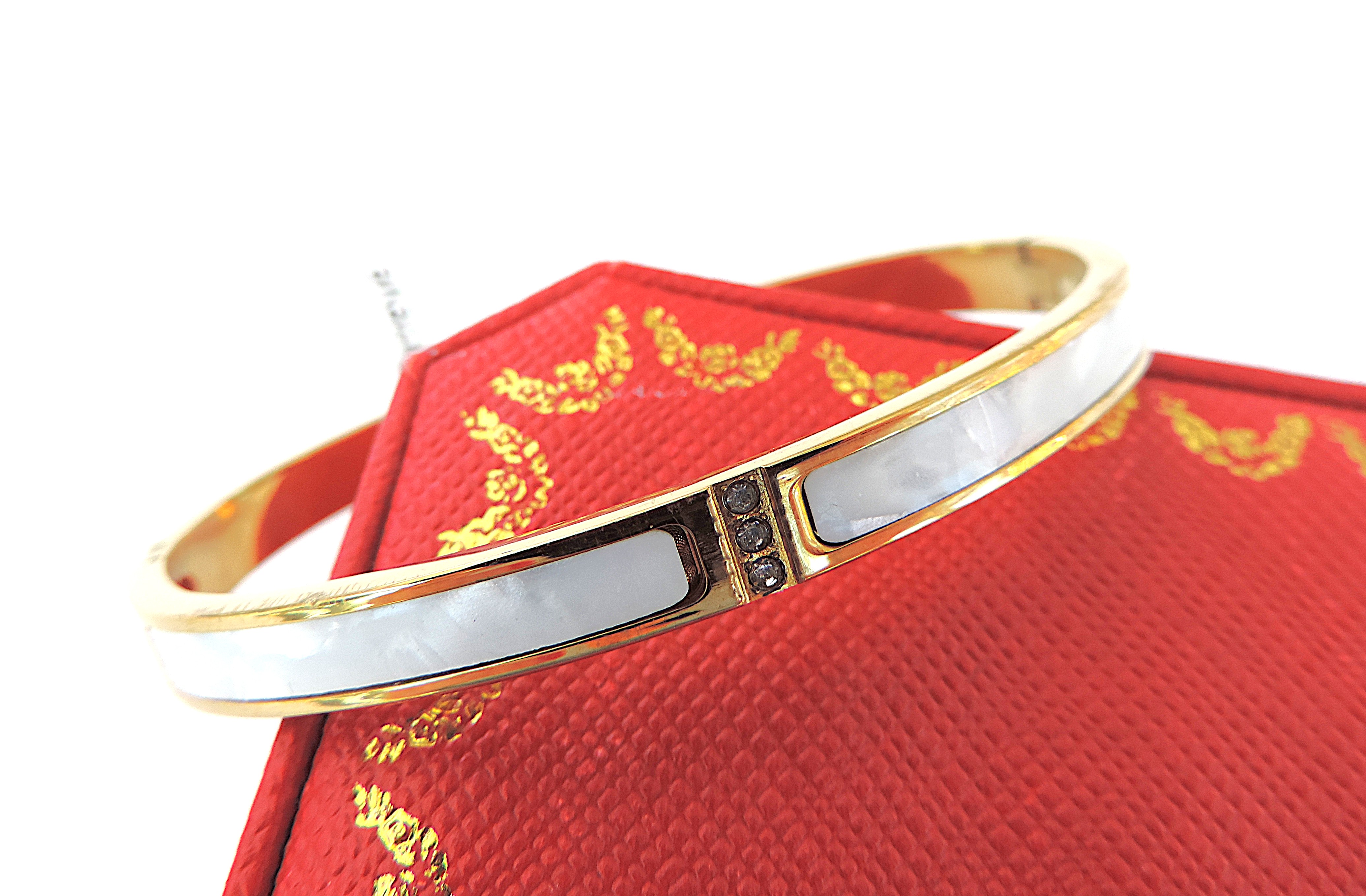 Orrevé 18k Gold Plated Zircon Bracelet 'New'
