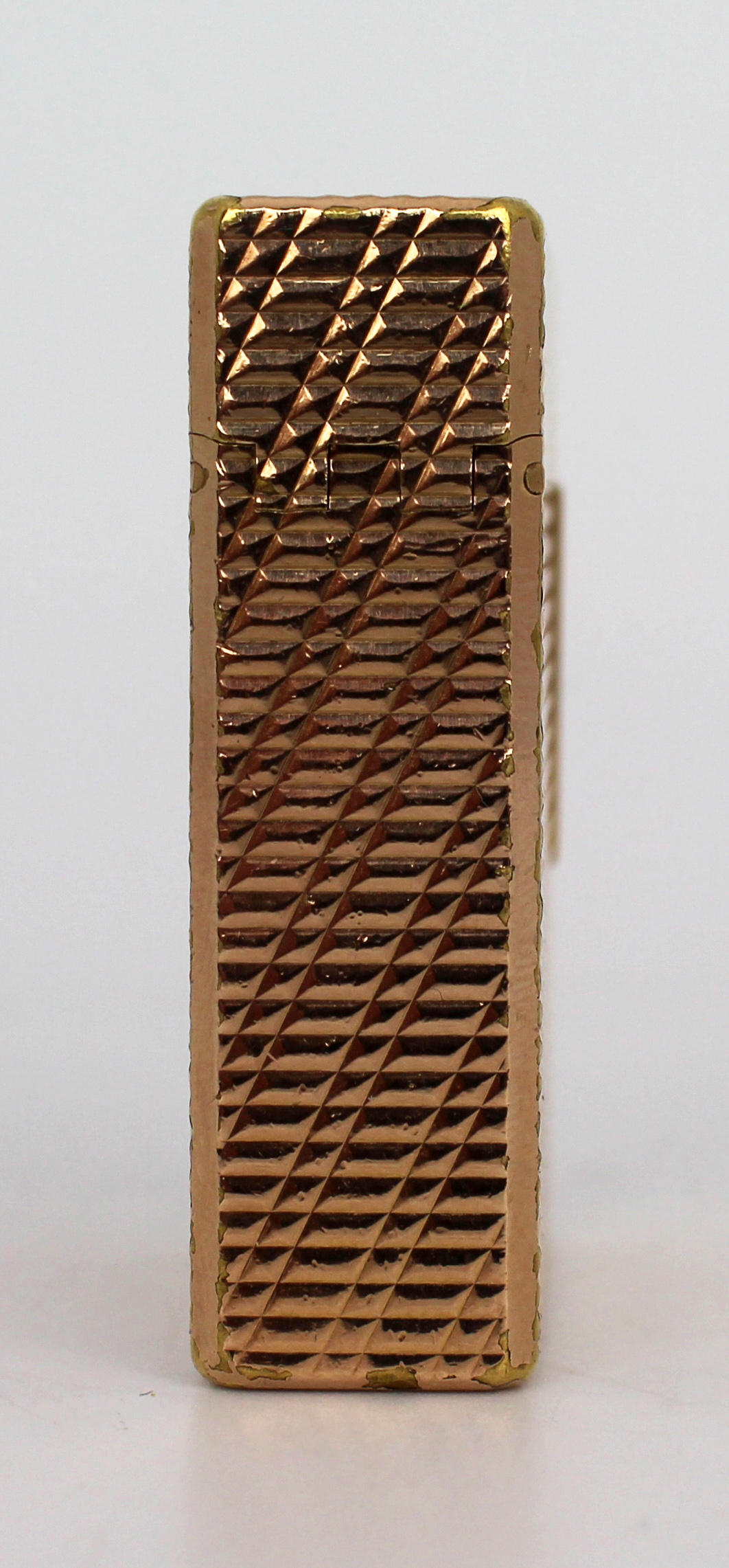 Vintage S.T. Dupont Paris Small Ligne 1 Gold-Plated Lighter – c.1970s