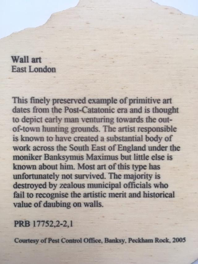 Banksy (b 1974) Peckham Rock ‘Shopping Trolly's' Cork Postcard, British Museum With Provenace, 2018