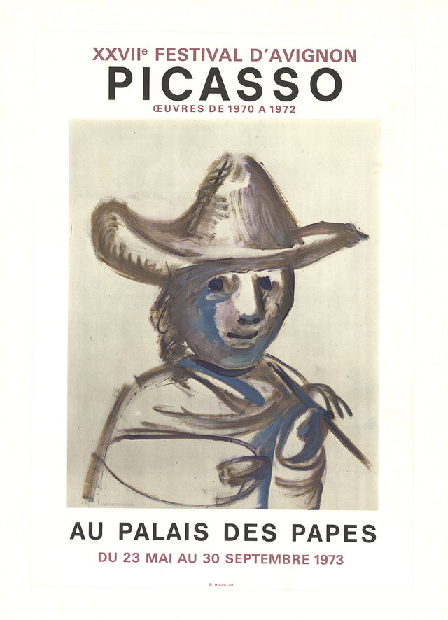 Pablo Picasso - XXVII Festival D' Avignon - Poster. 1973