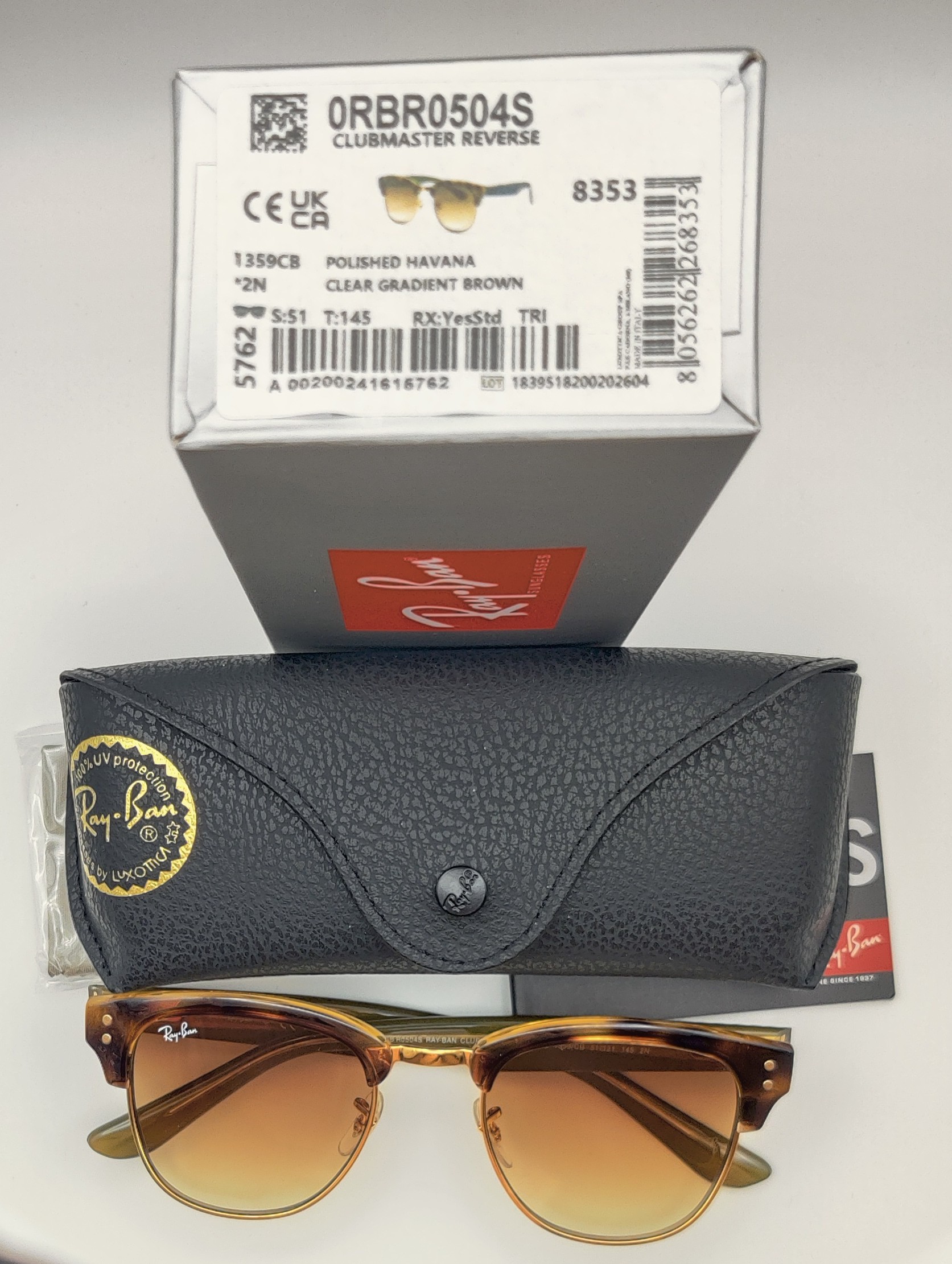 Ray Ban Sunglasses ORB0504S 1359/CB *2N