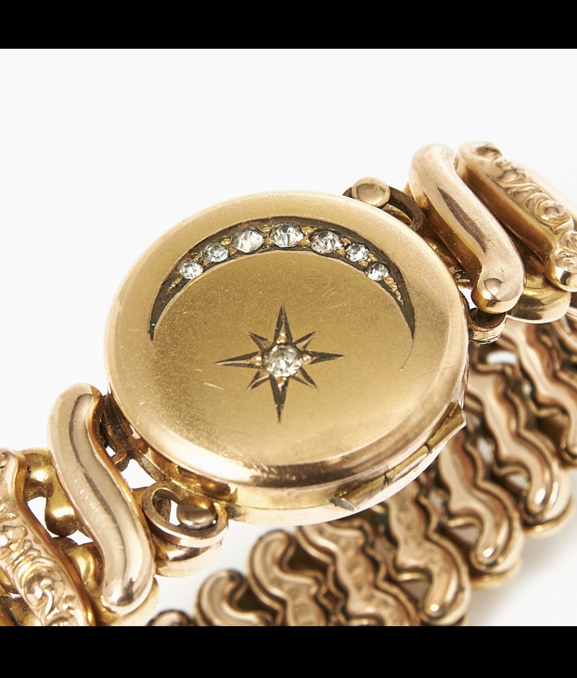 Bracelet, Gilt 20 Century “Carmen Expansion Bracelet“