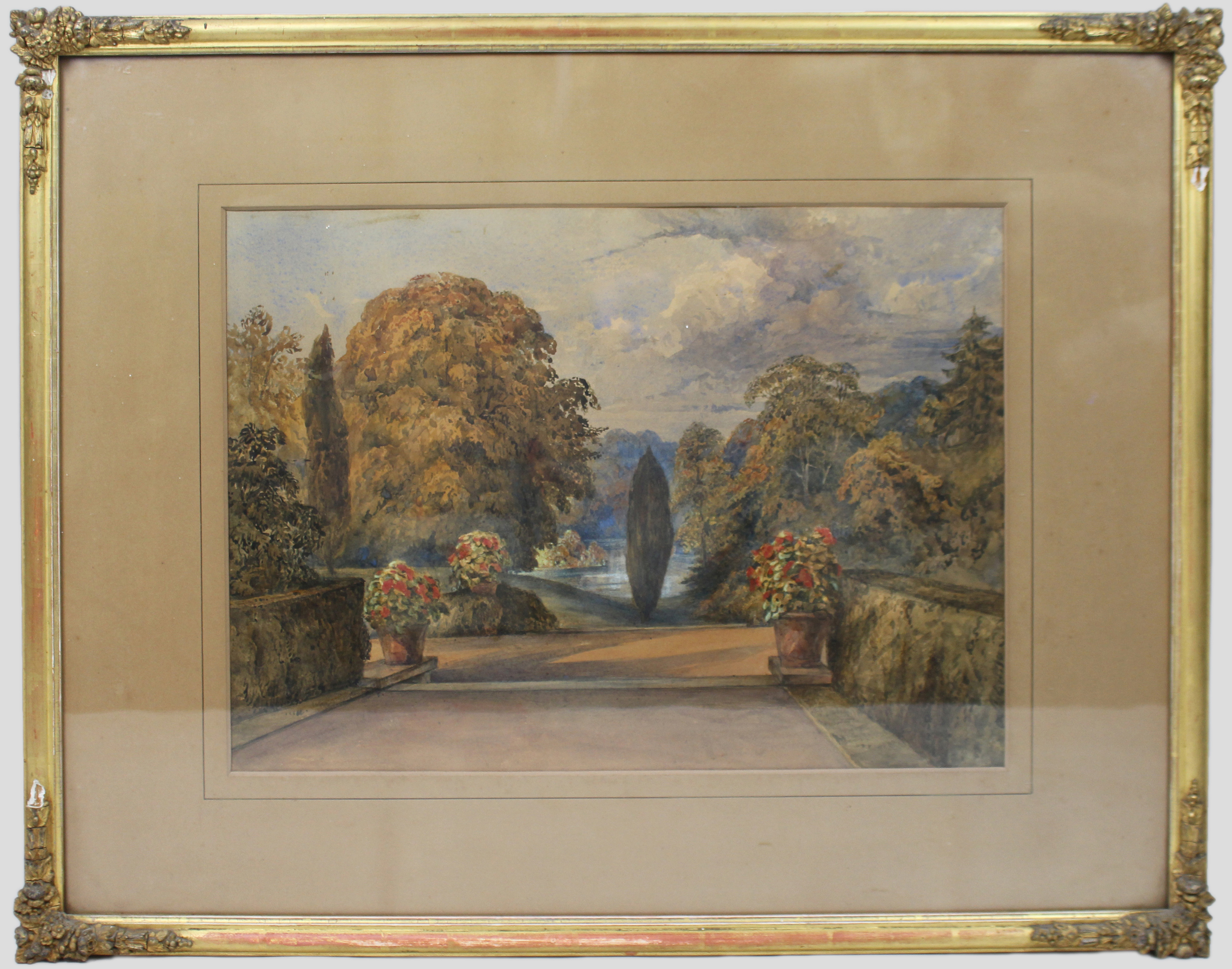 Pair of Fine Victorian Watercolours – English Landscape Views