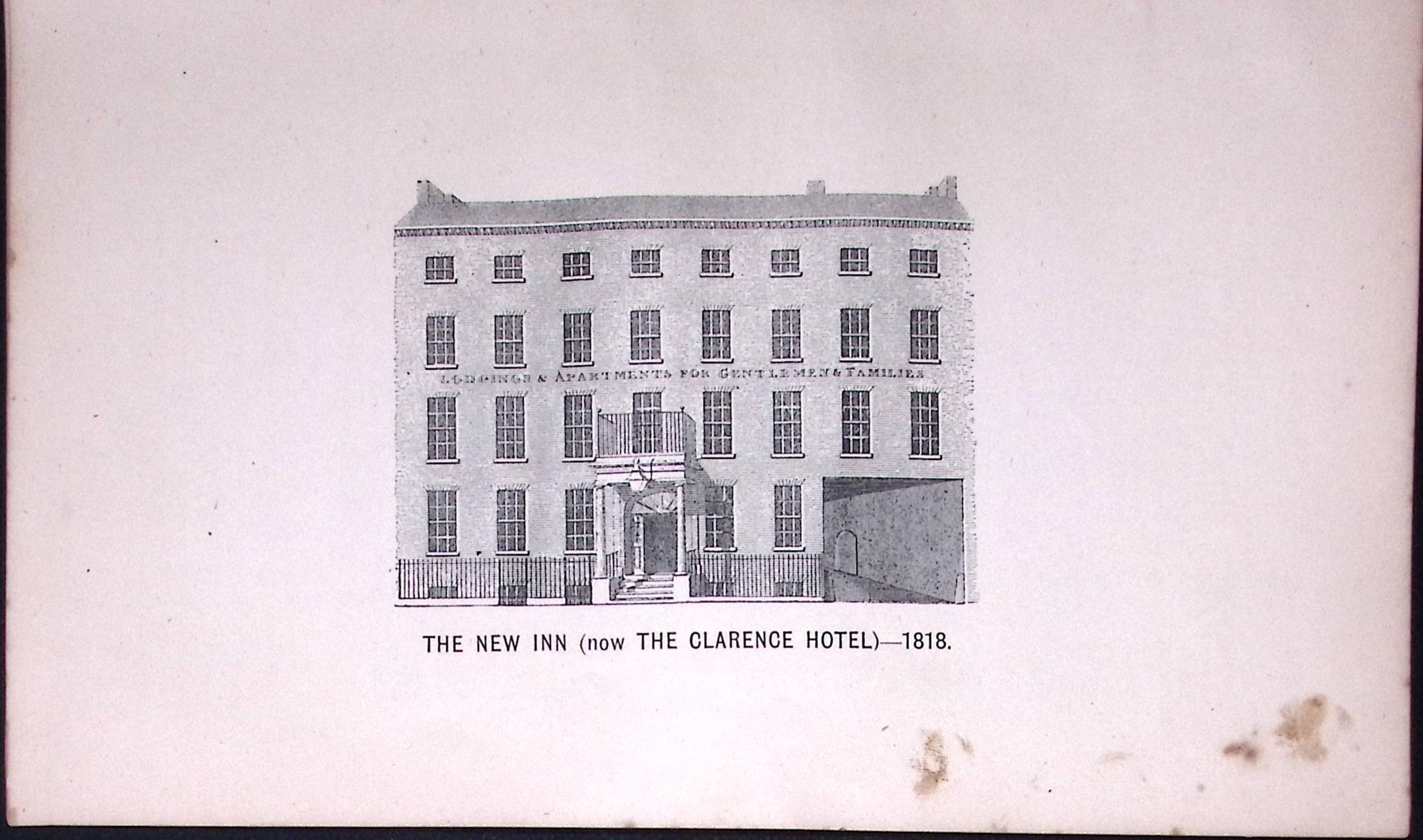 Brighton The New Inn (1818)  Antique 134-Year-Old Print-18-TR