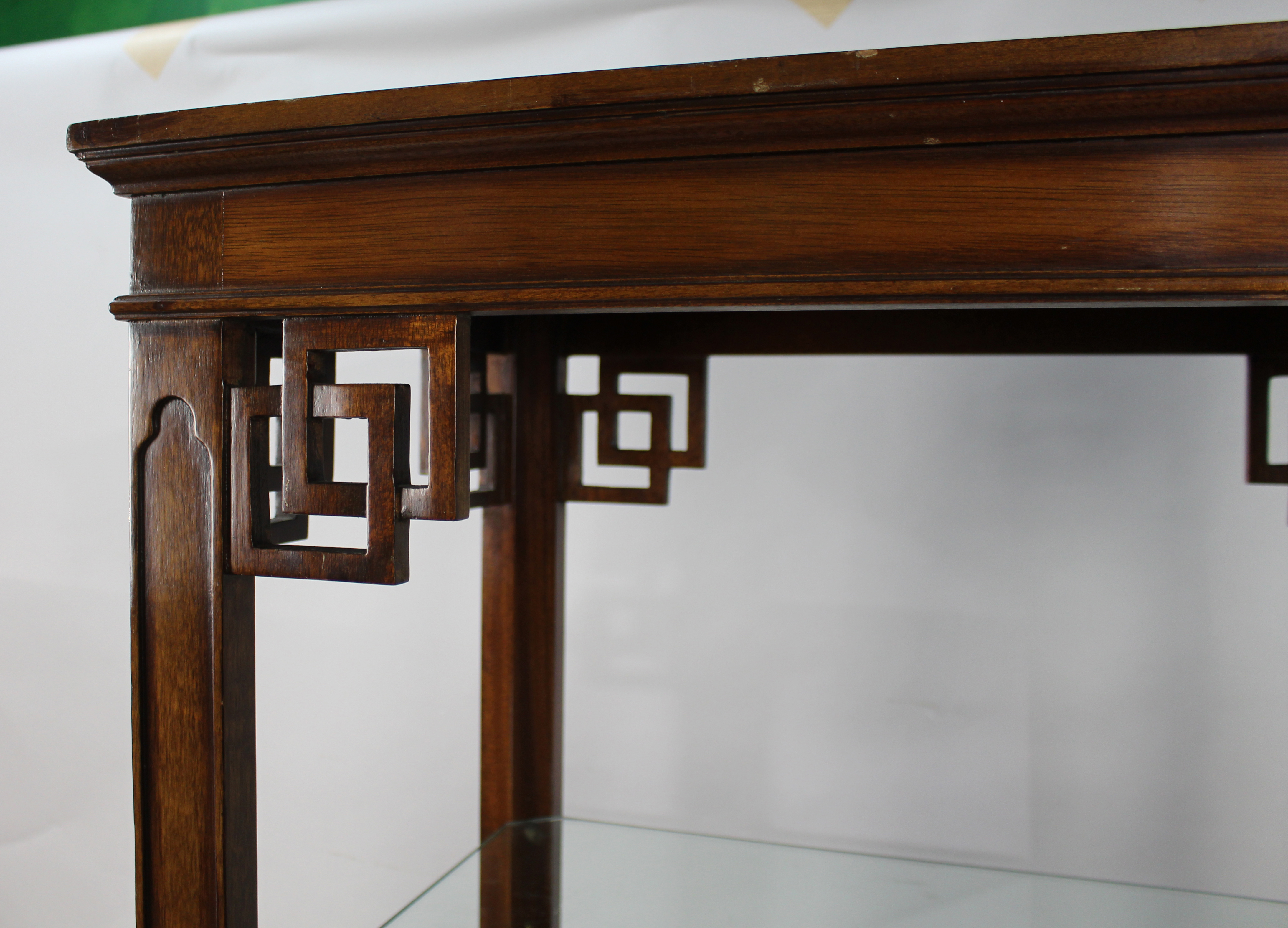 Vintage Mahogany Shelves