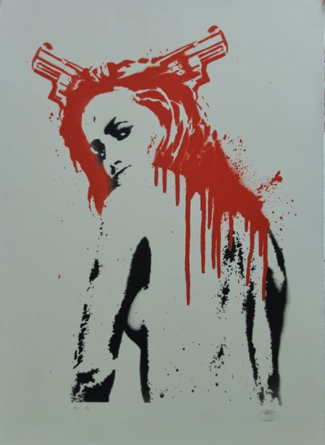 Nick Walker (b 1969) 38 Pigtails, Artists Proof, Signed, Limited Edition, Screen Print On Card, 2007