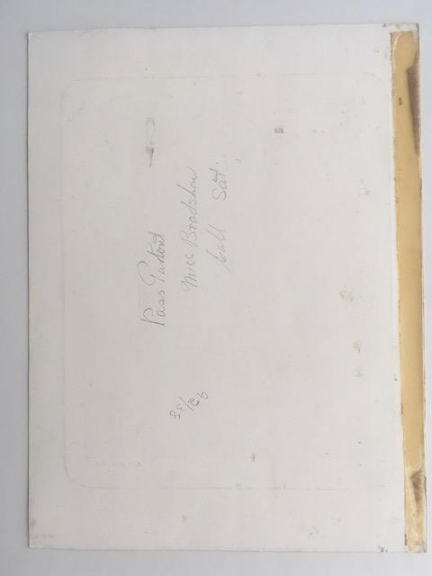 1938 'Hope' By 'G F Watts RA', Large Note Card By Eyre & Spottiswood Ltd