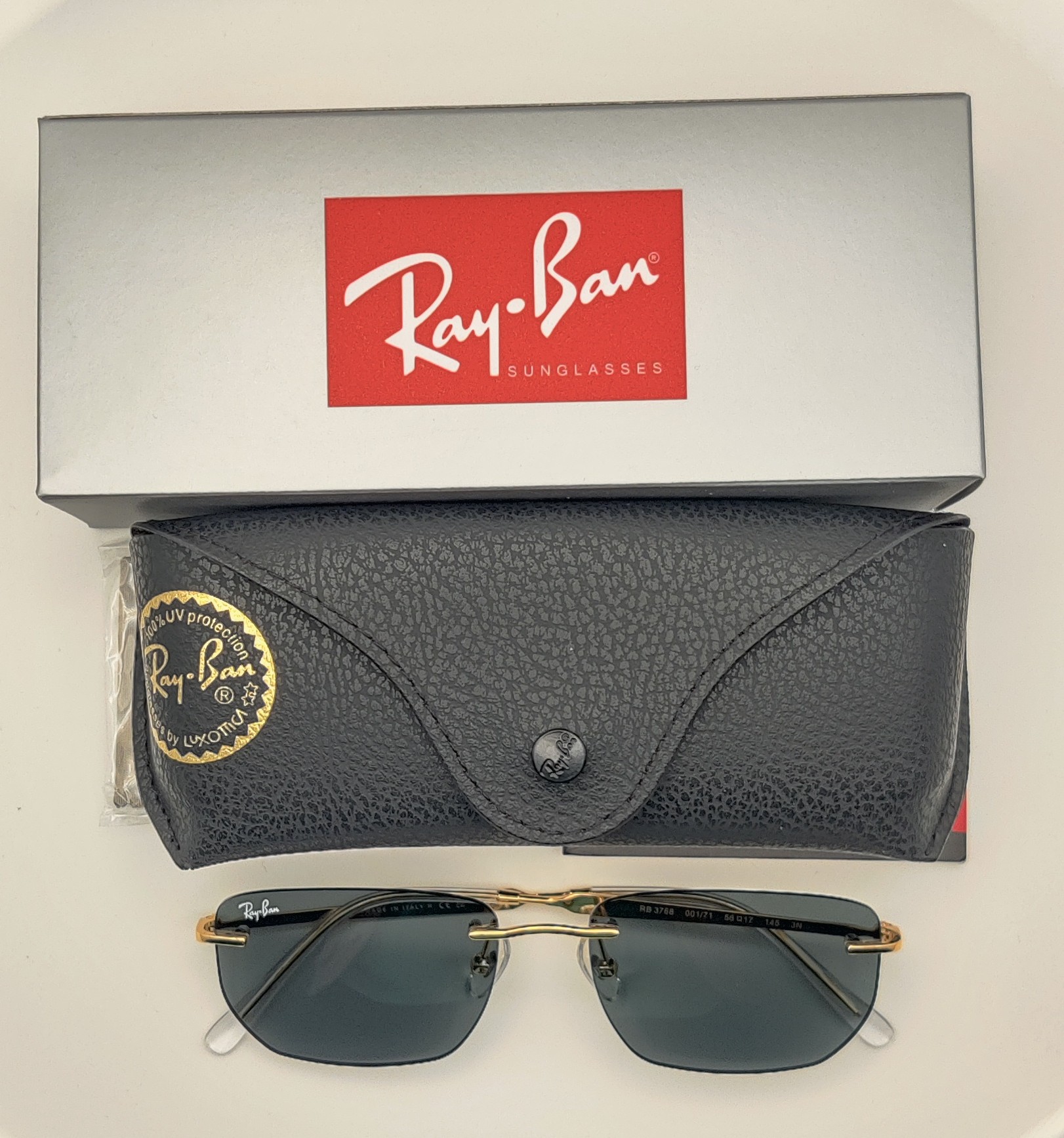 Ray Ban Sunglasses ORB3768 001/71 *3N