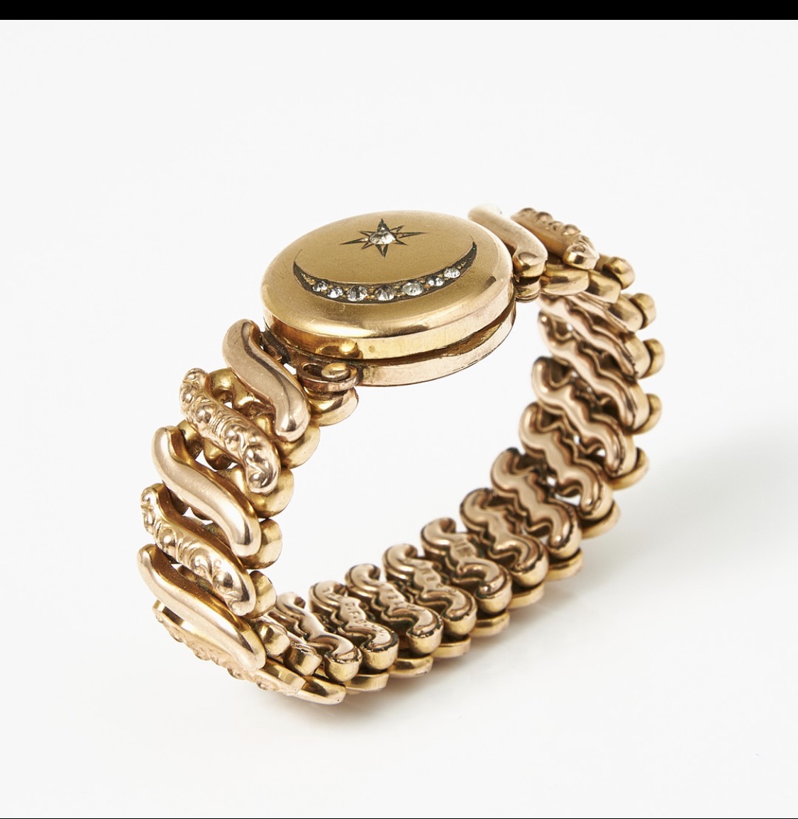 Bracelet, Gilt 20 Century “Carmen Expansion Bracelet“