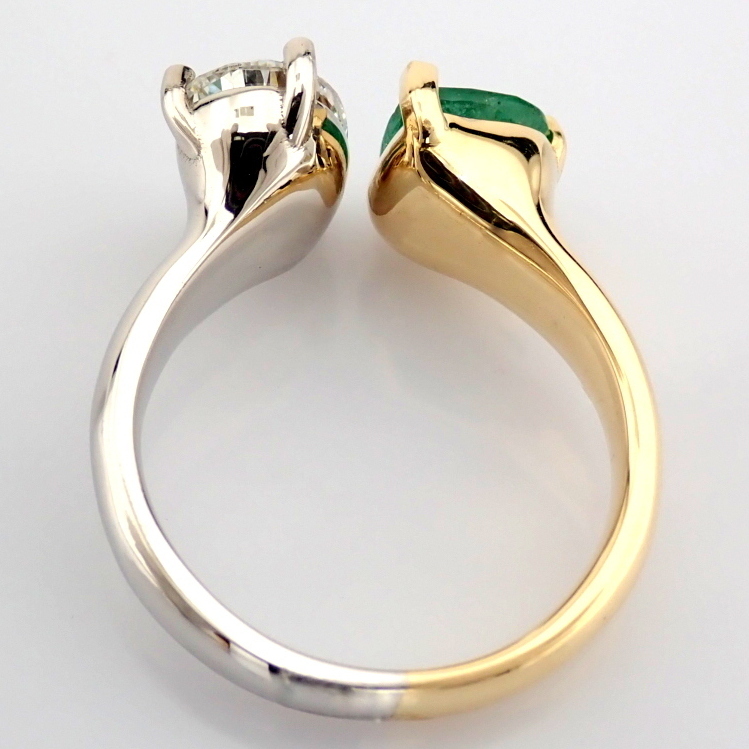 Pear Cut Lab-Grown Diamond Ring - 2.54 Total Carat (IGI Certified)