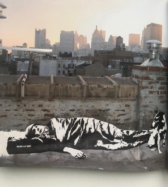 Blek Le Rat (b 1952-) 'Getting Through Walls', Double Levered Cardback Book, 2nd Edition, 2008