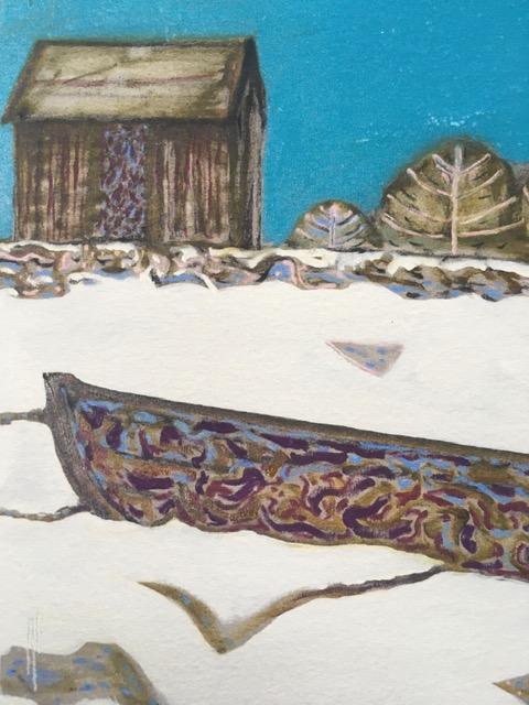 Billy Childish(b1959) 'River Roach' Signed, Editioned, Pigment Print, 2010
