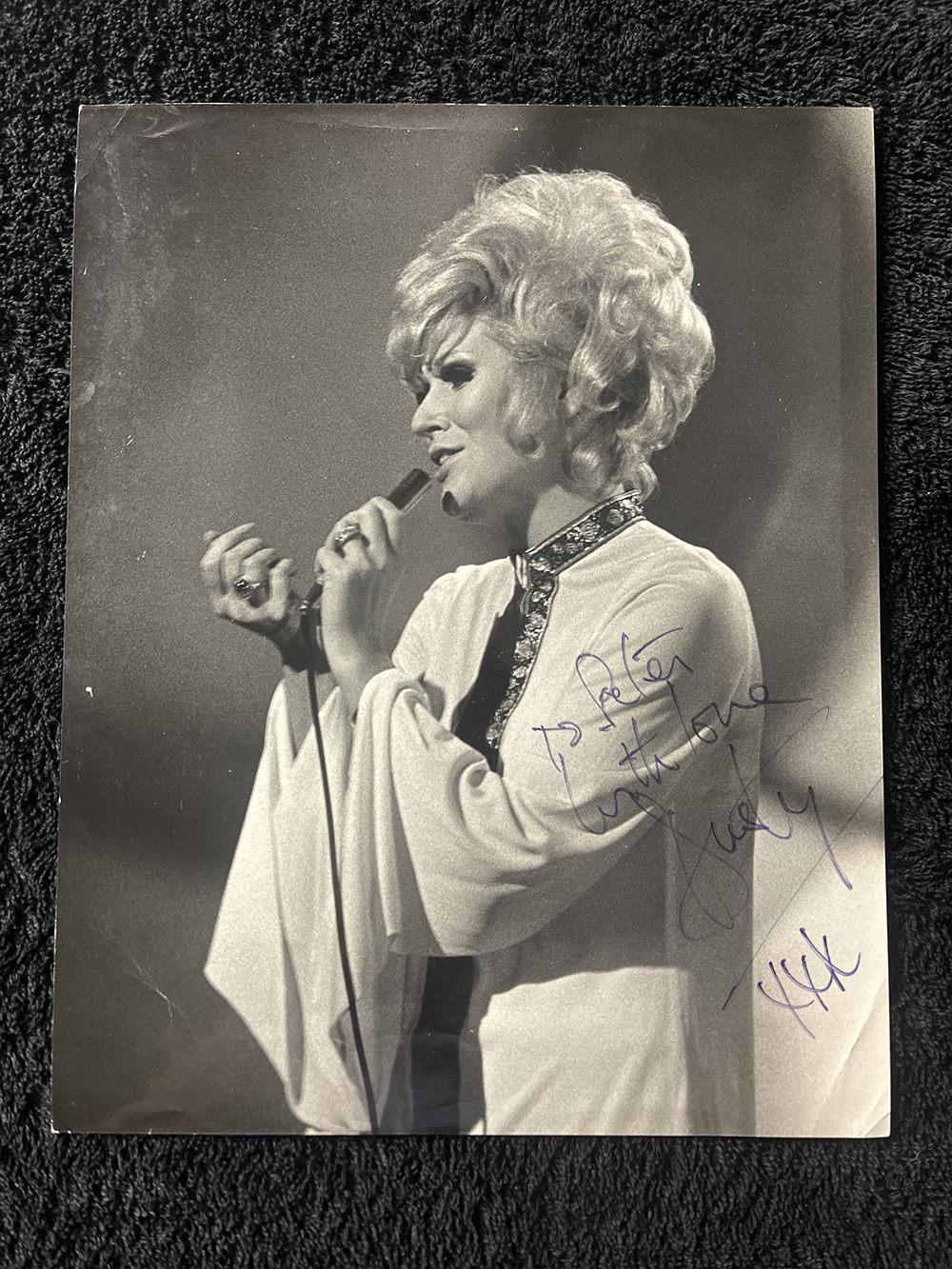 Dusty Springfield Rare Signed Original Photo By Harry Goodwin (Top of The Pops)