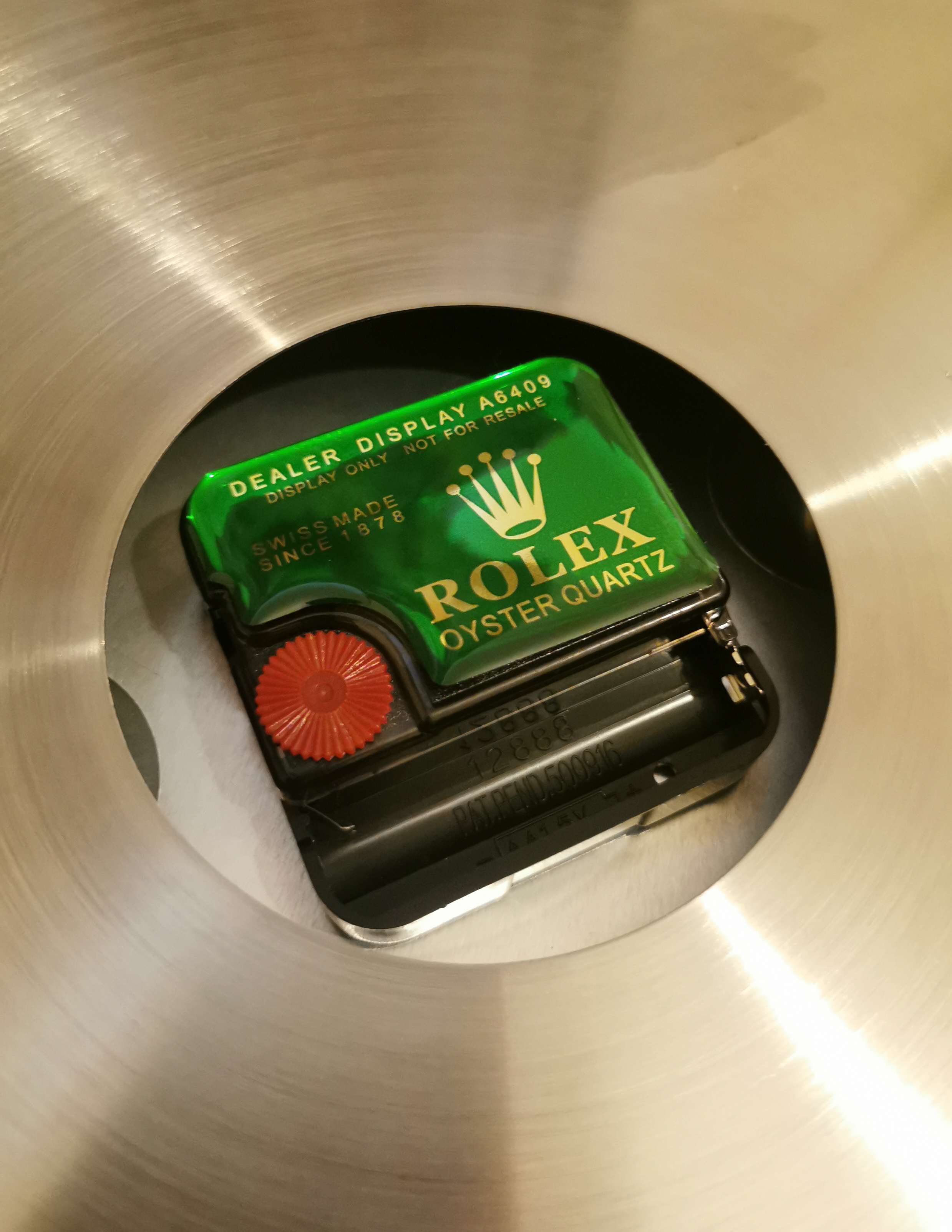 Rolex Daytona Dealer Display Wall Clock