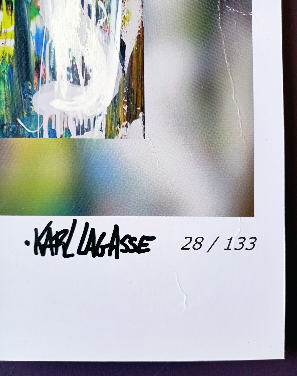 Karl Lagasse "Jesus Is Lord" LE 28/133 Signed w/COA (#0423)